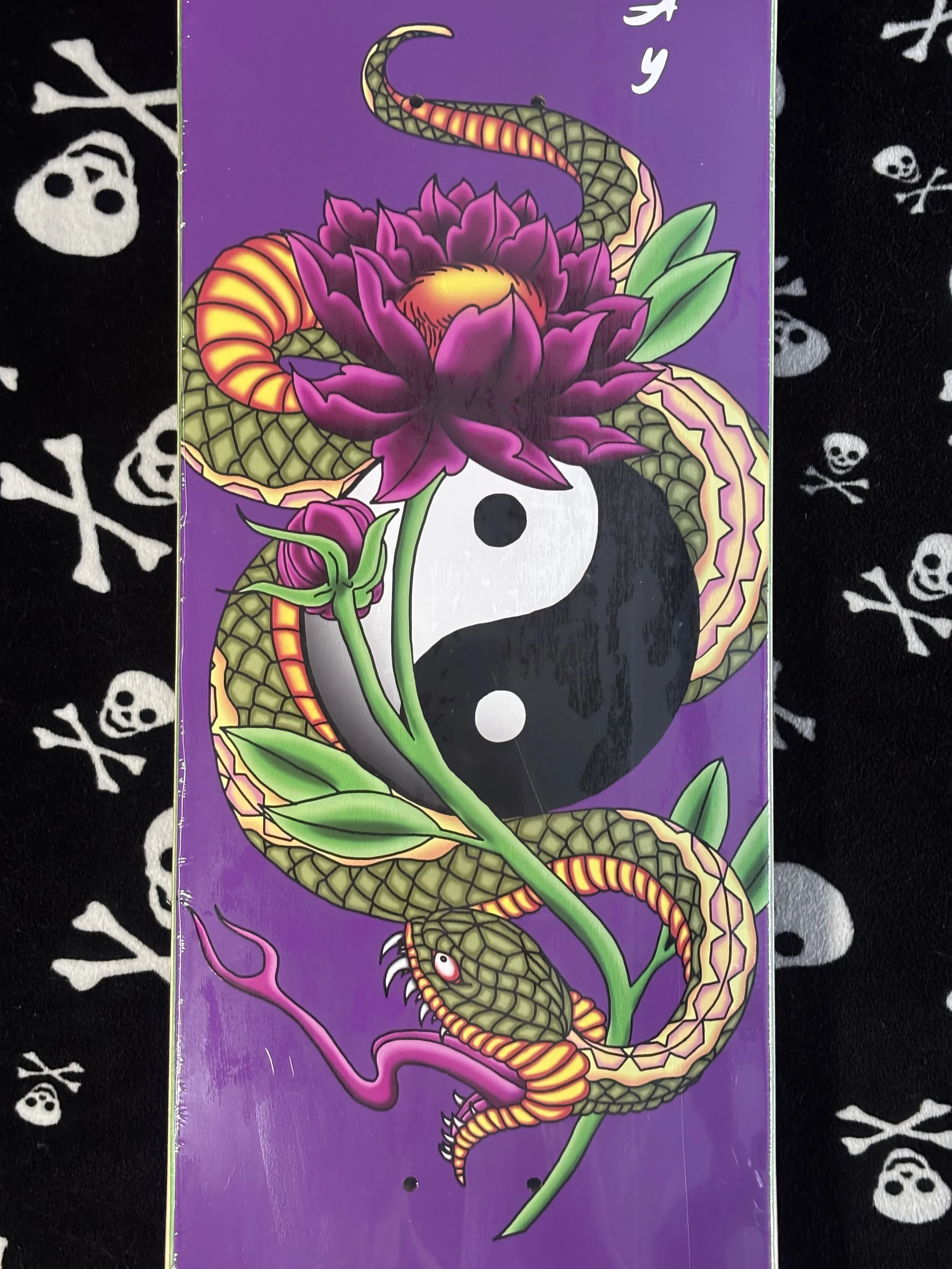 DGK~ VIPER PURPLE SKATEBOARD DECK