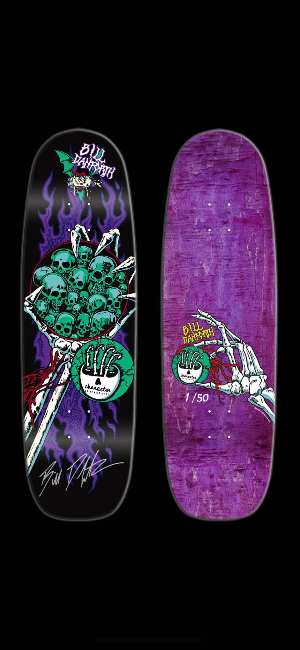 CHARACTER~ CHARACTER X BILL DANFORTH “CIRCLE OF SKULLS” DECK