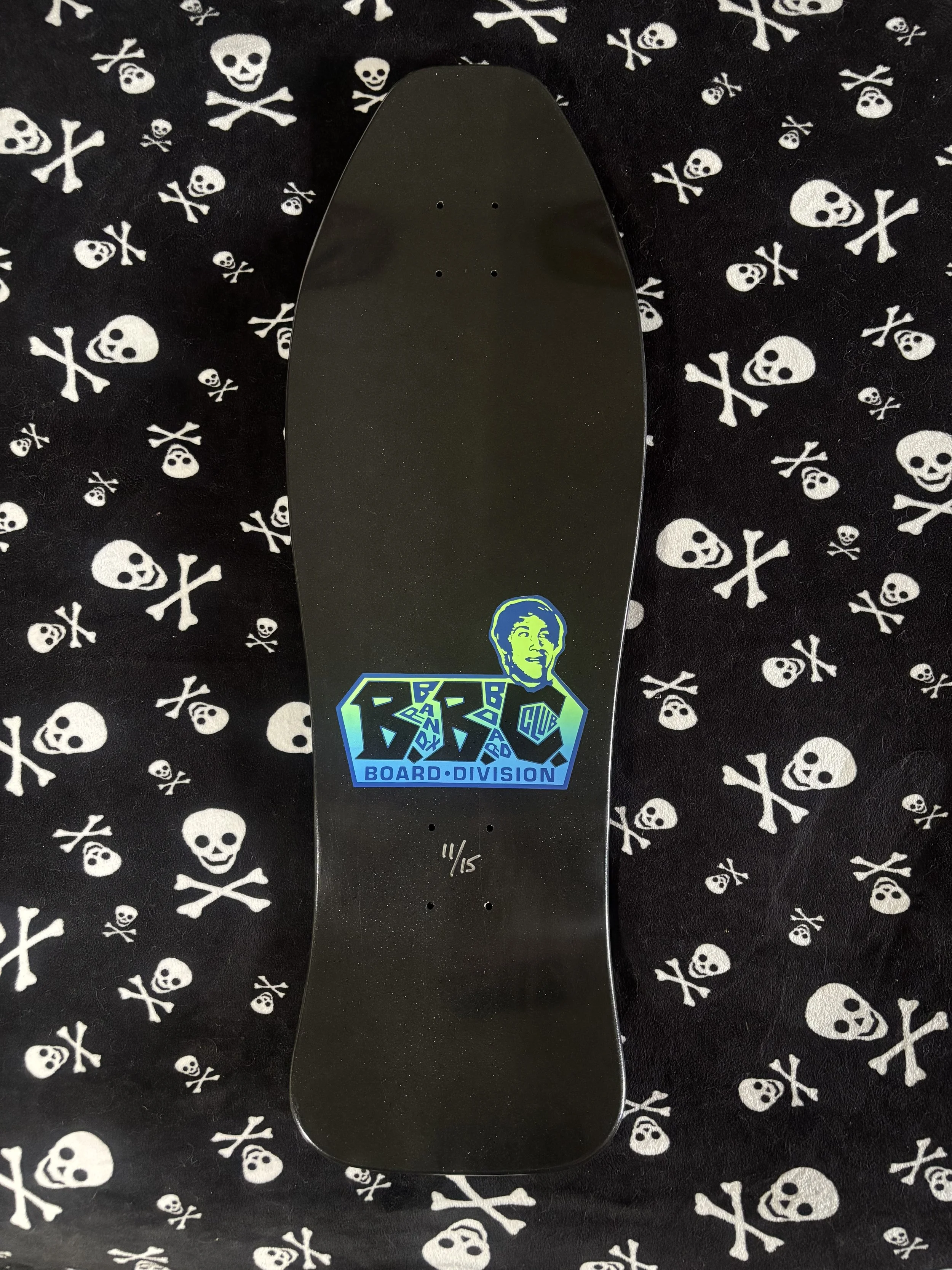 BRAND-X~ BRYAN PENNINGTON BBC ESCHER LIZZARD GLOW SKATEBOARD DECK