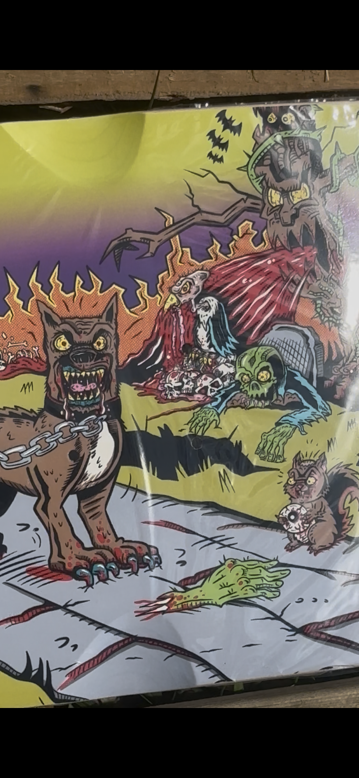SIGNED~ DEATHGEAR SKATEBOARDS~ THERE GHOULS THE NEIGHBORHOOD  EXTREMELY LIMITED TO 25 WITH ONLY 10 SIGNED SKATEBOARD DECKS
