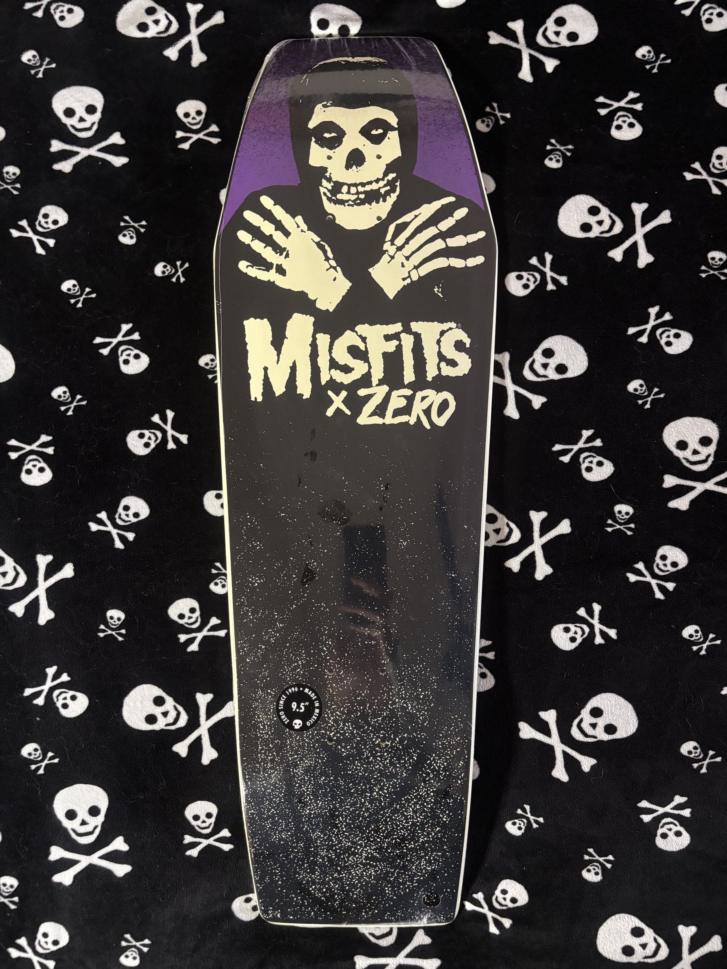 ZERO~ X MISFITS FIEND COFFIN G.I.T.D SKATEBOARD DECK