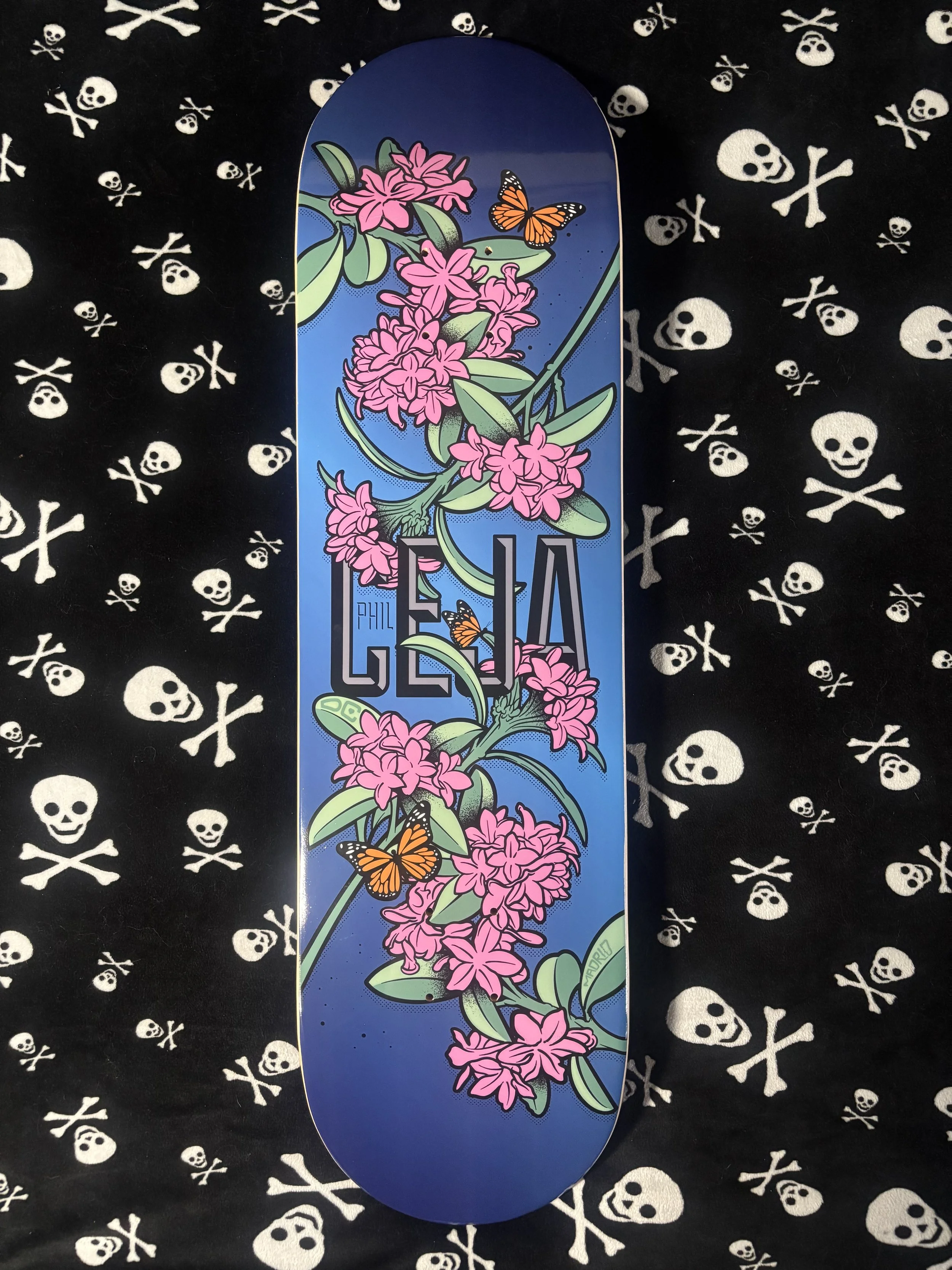 MADRID~ PHIL CEJA 2025 PRO STREET SKATEBOARD DECK