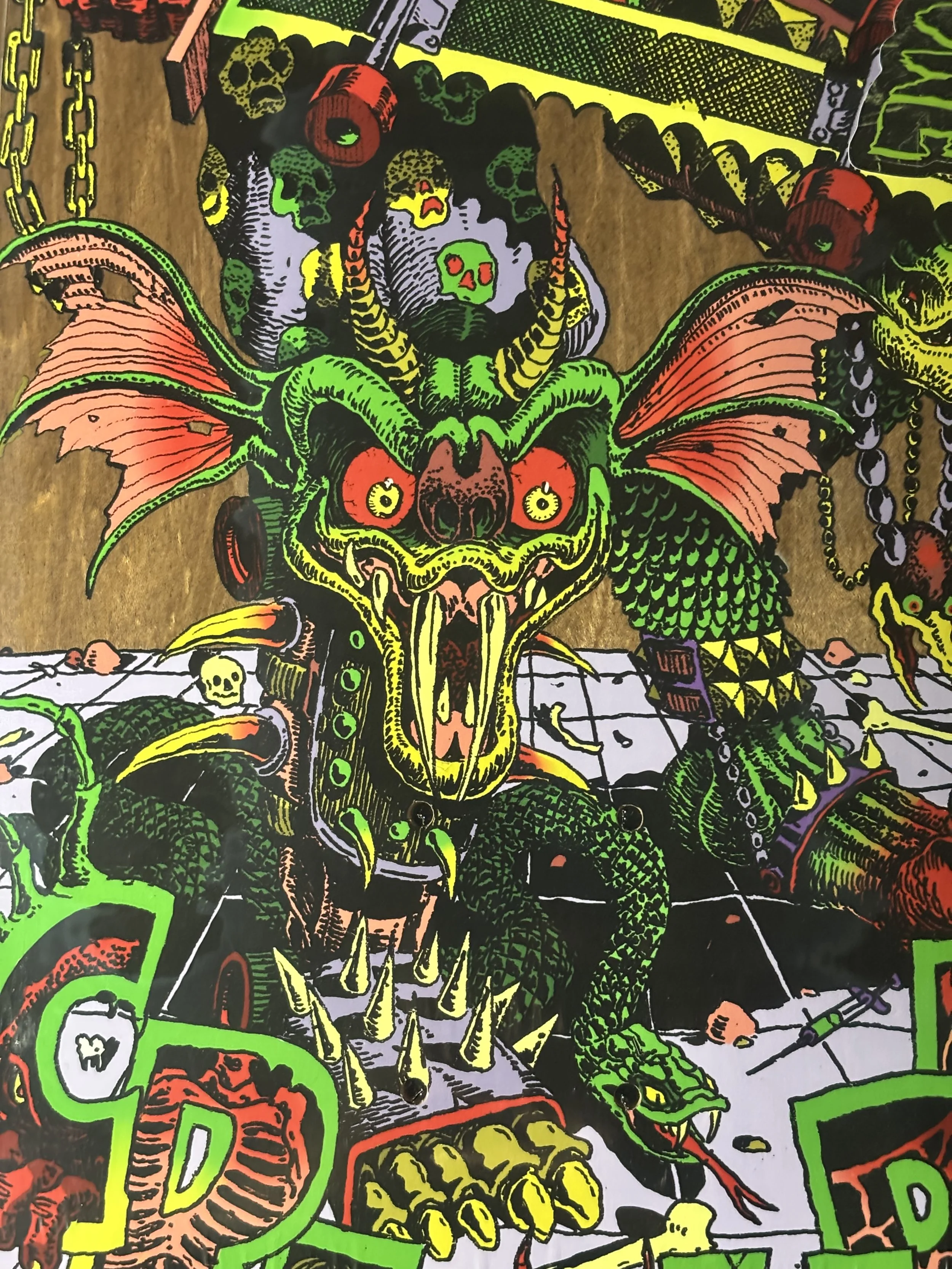 CREATURE~ HALLUCINATION BEAST SKATEBOARD DECK