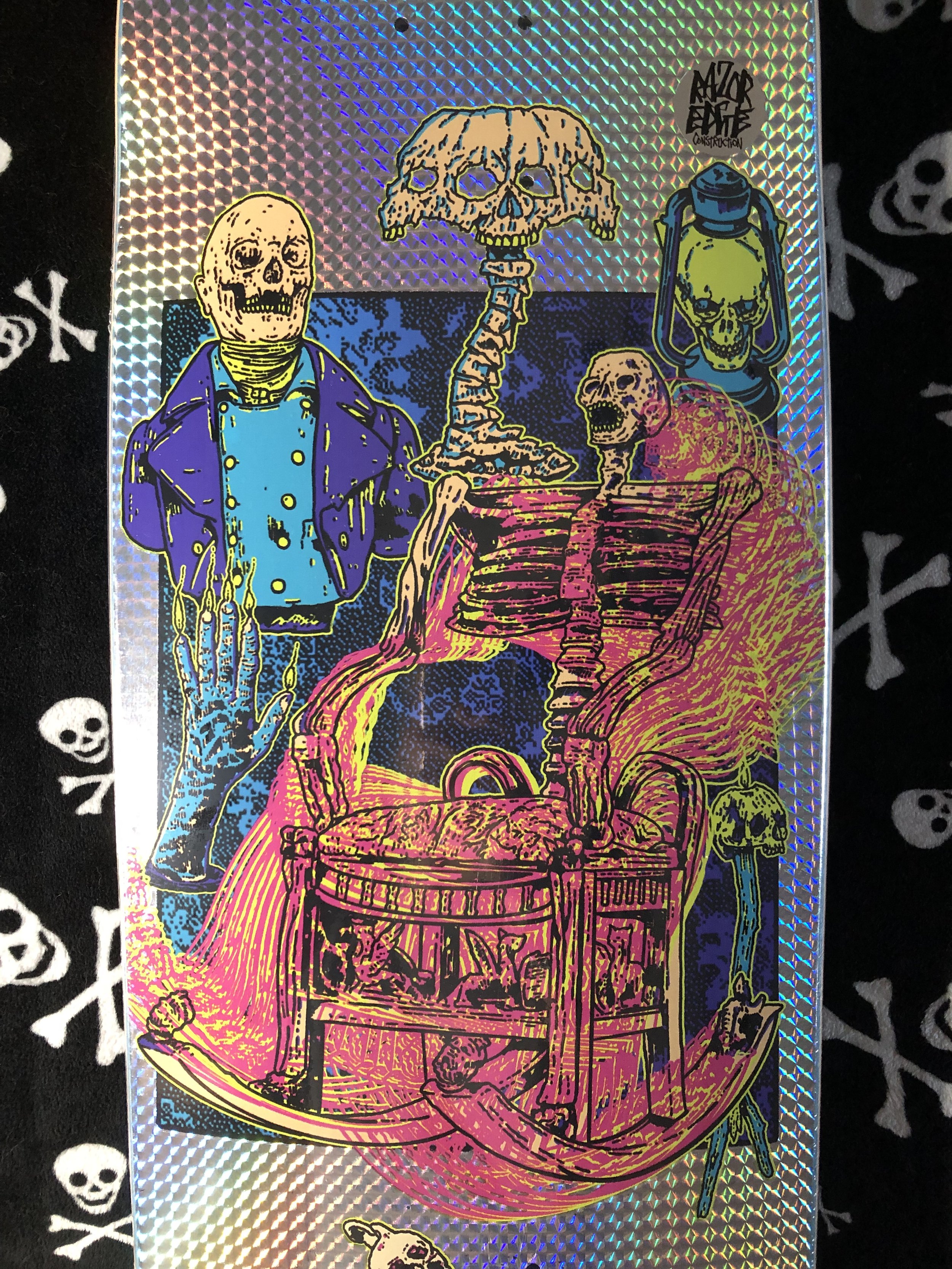 HEROIN~ CRAIG SCOTT QUESTIONS HELLSCAPE PRO SKATEBOARD DECK