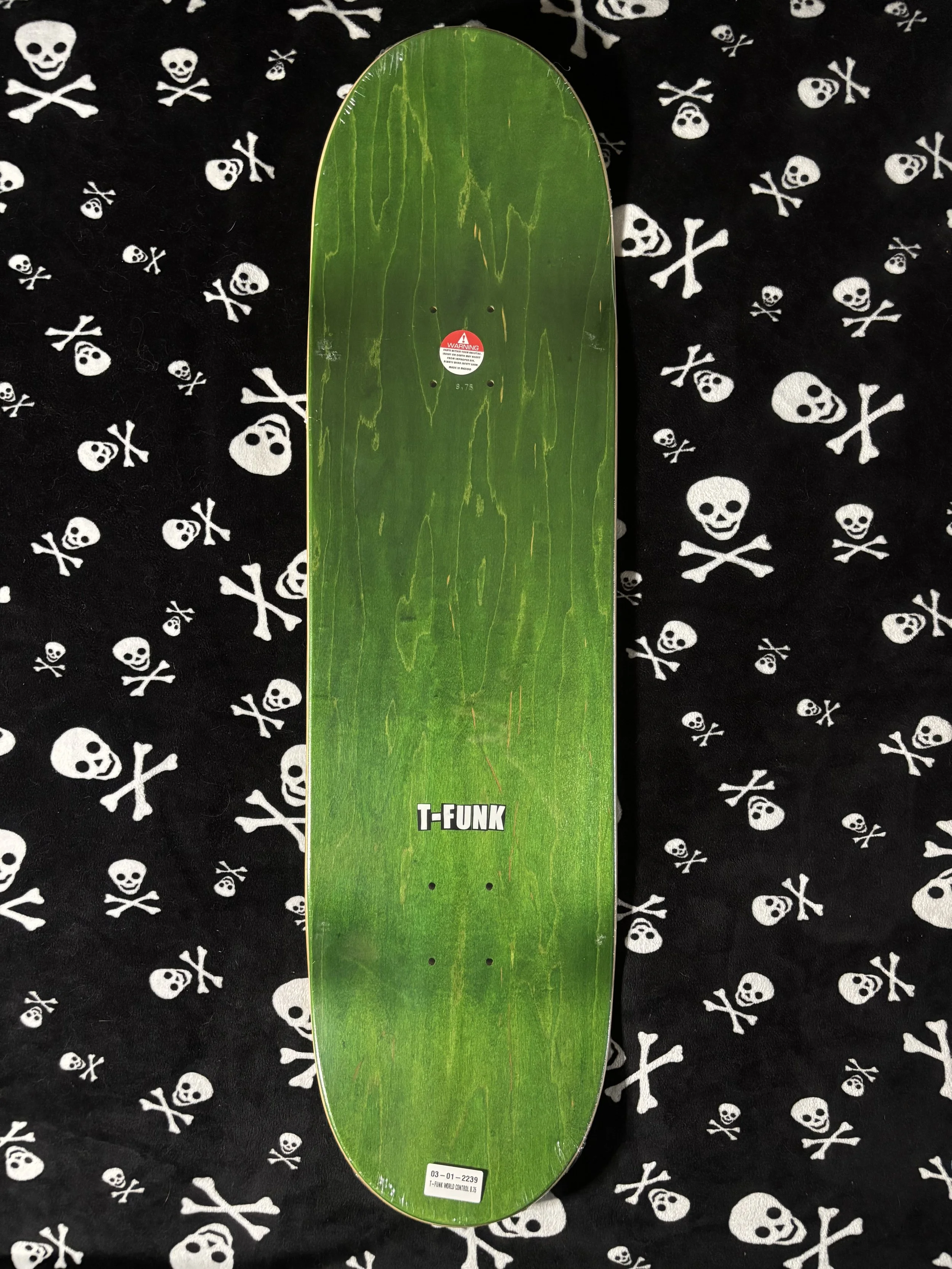 BAKER~ T-FUNK WORLD CONTROL  SKATEBOARD DECK
