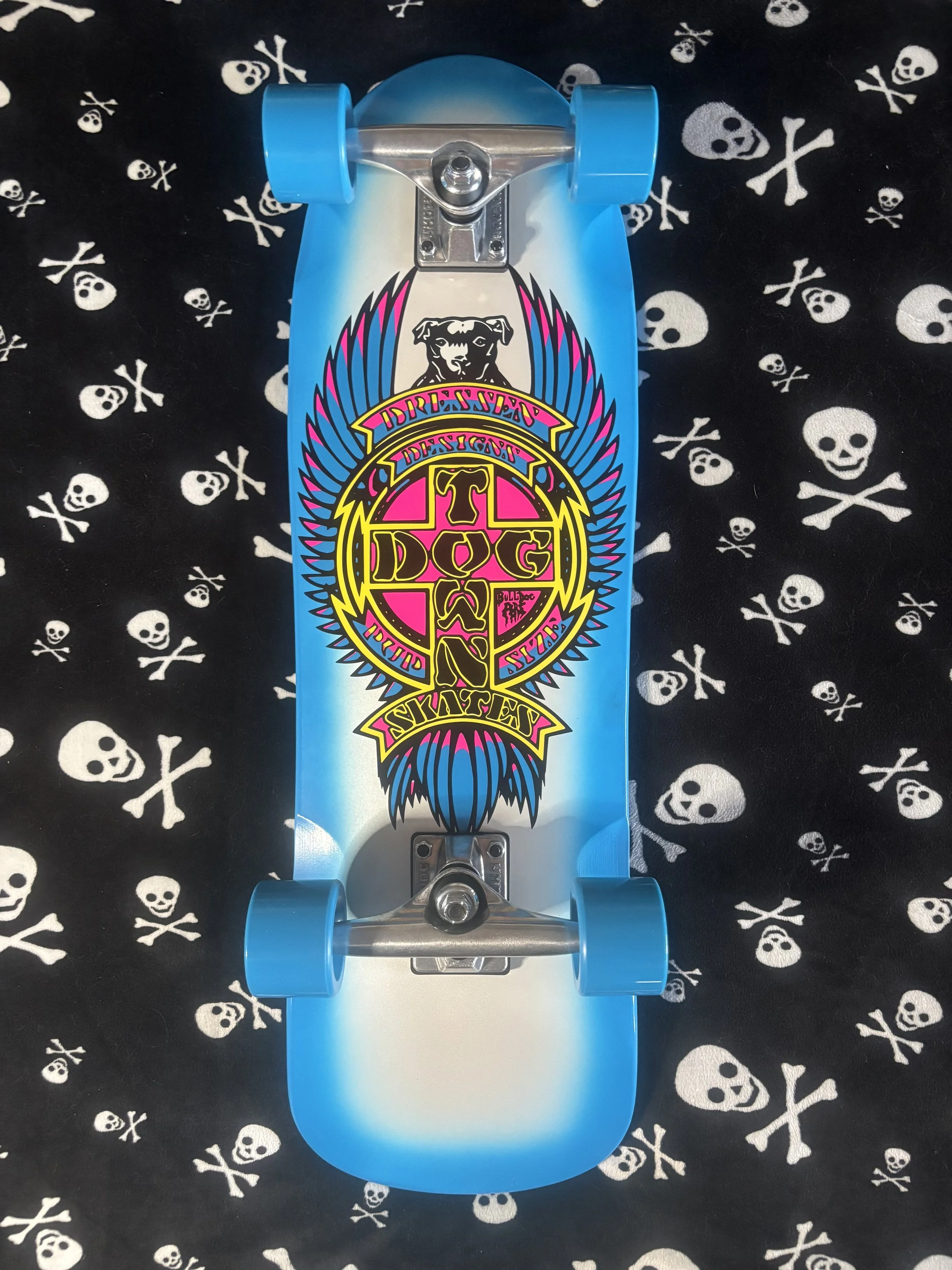 DOGTOWN~ ERIC DRESSEN MINI PUP CRUISER COMPLETE SKATEBOARD DECK