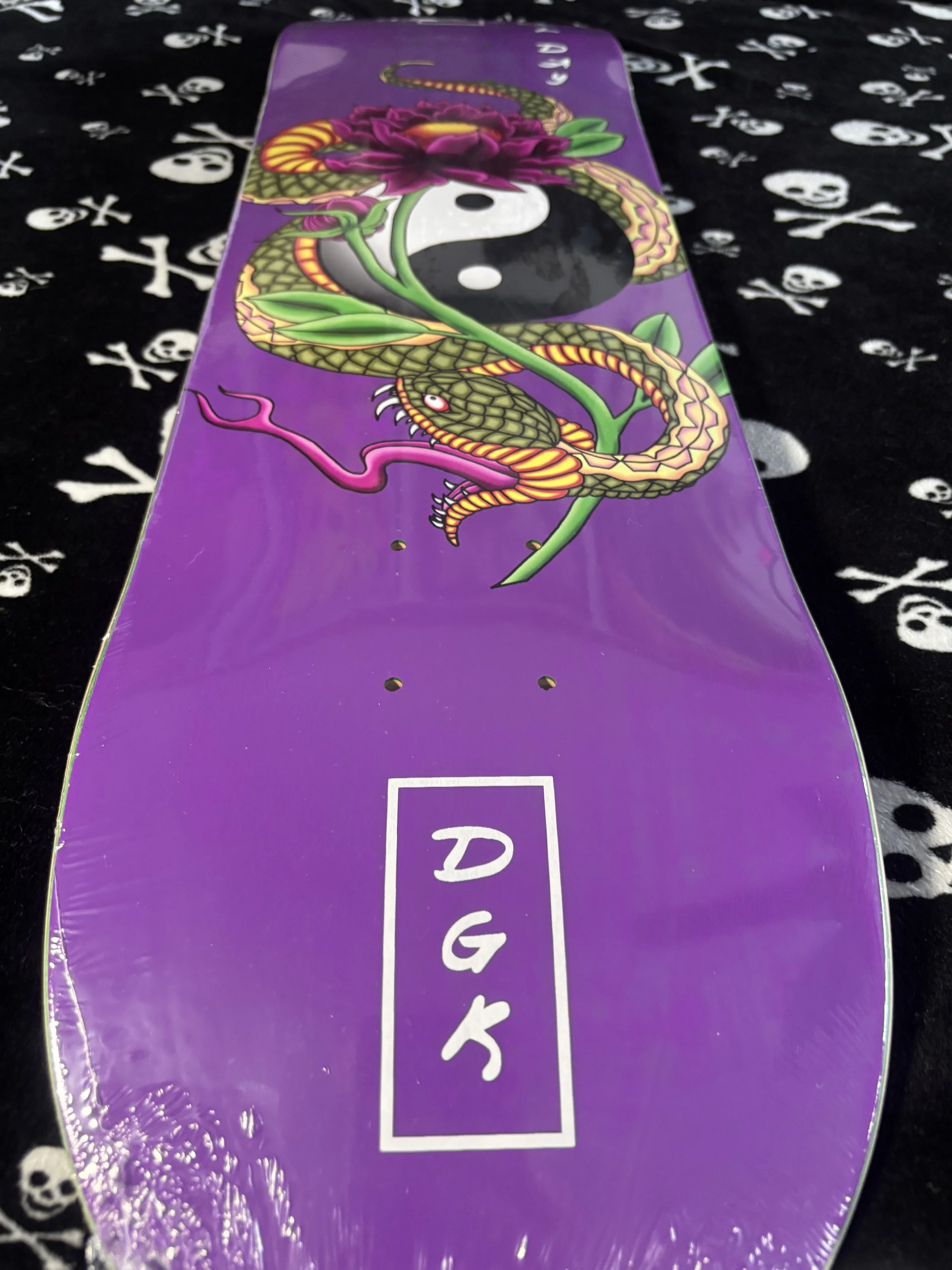 DGK~ VIPER PURPLE SKATEBOARD DECK