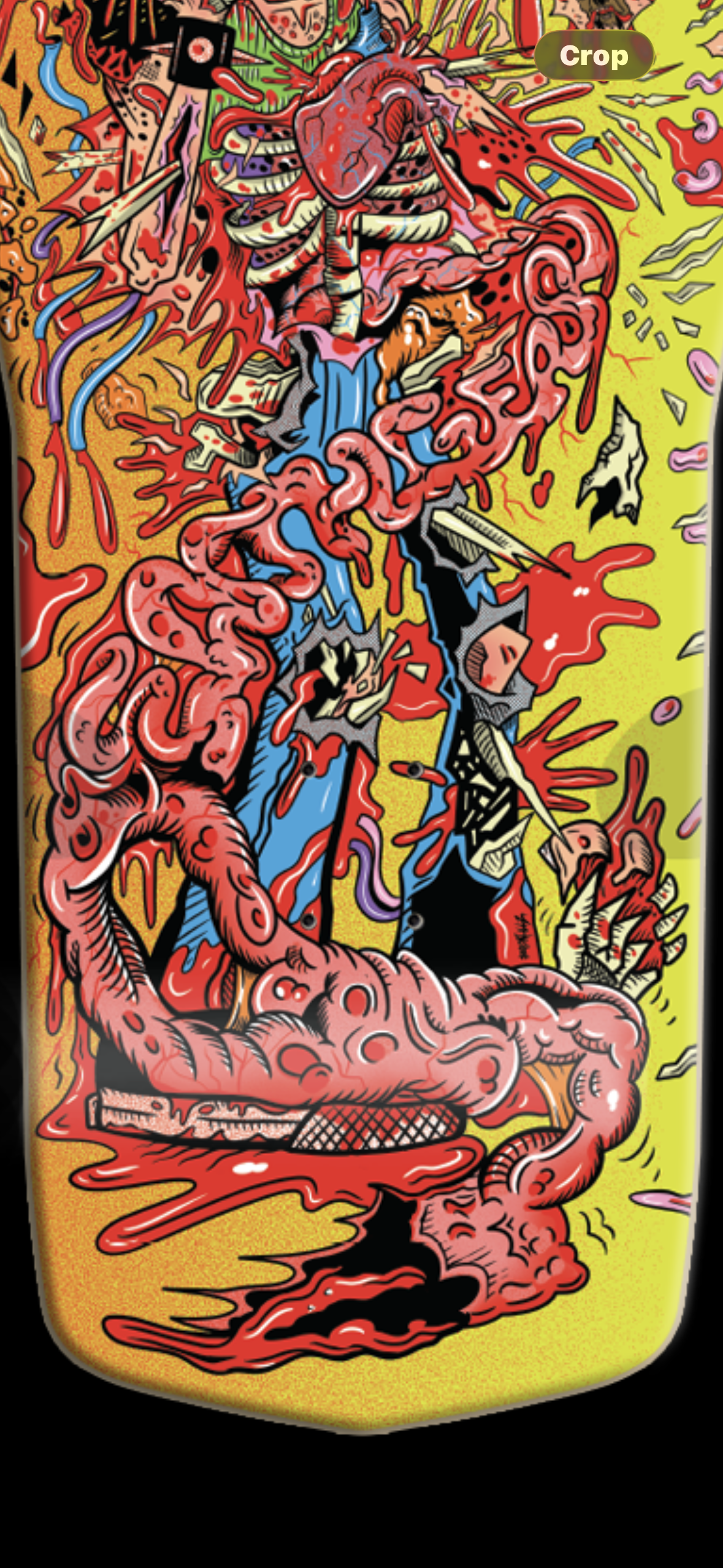 DEATHGEAR SKATEBOARDS~  GHETTOBLASTER SKATEBOARD DECK LIMITED TO 25