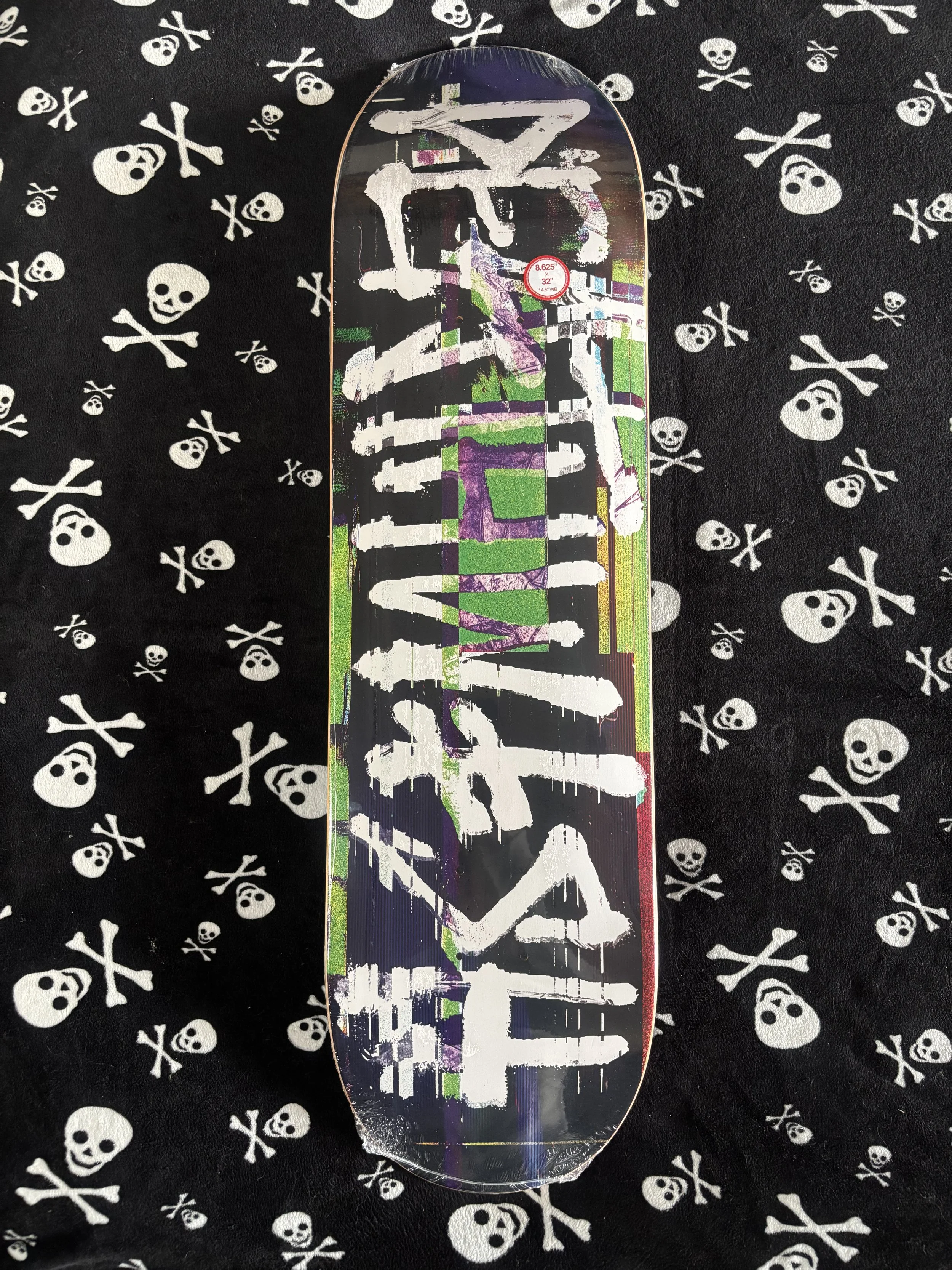 DEATHWISH~ OG DEATHSPRAY TV SKATEBOARD DECK