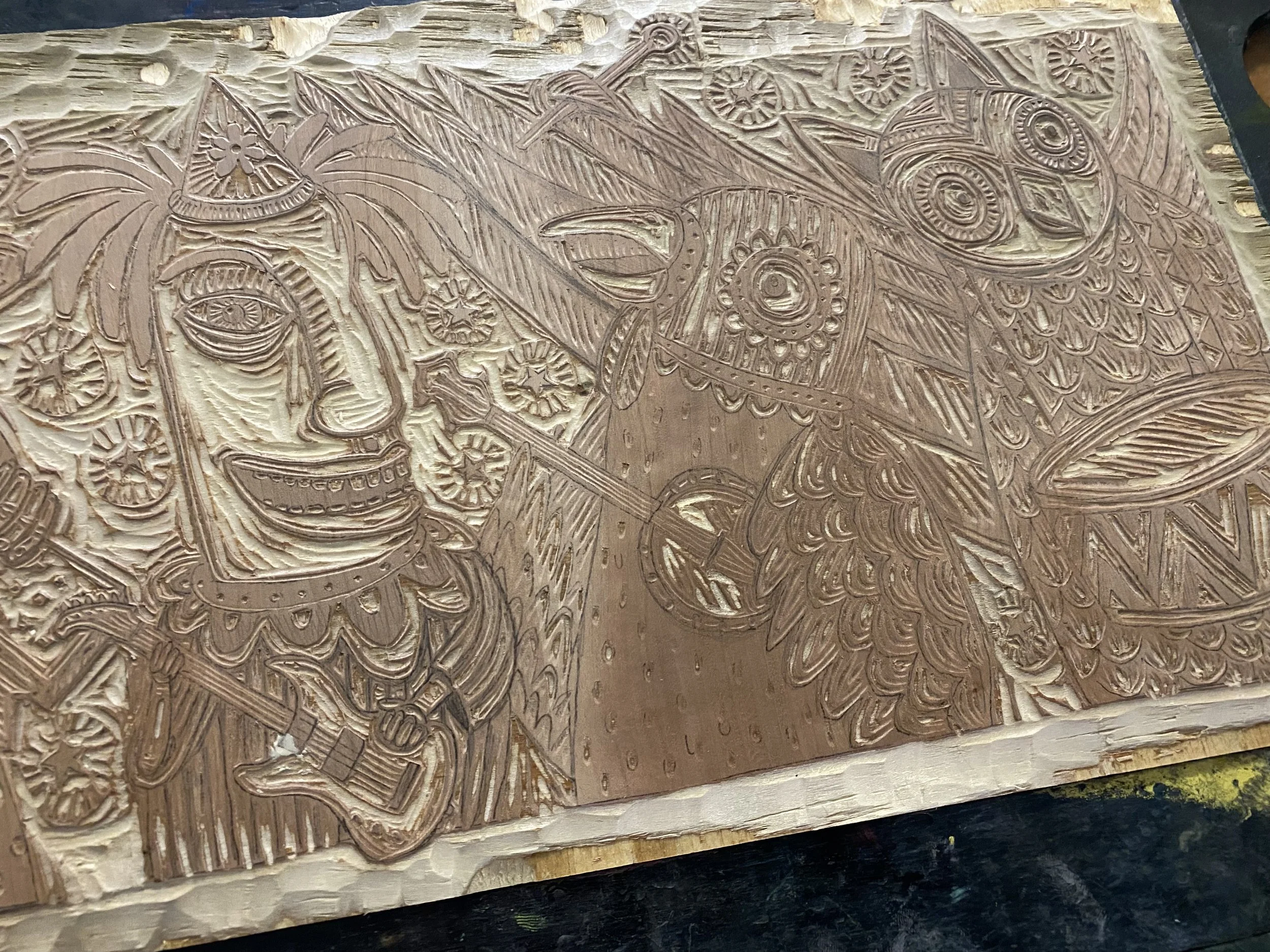 Nelsonville Music Festival Poster — JustAJar Design Press