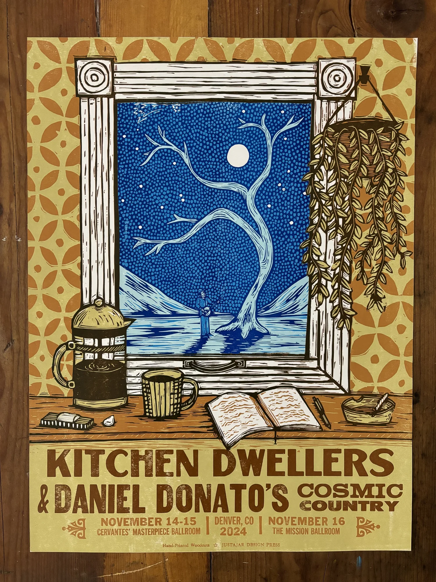 Kitchen Dwellers & Daniel Donato Poster — JustAJar Design Press