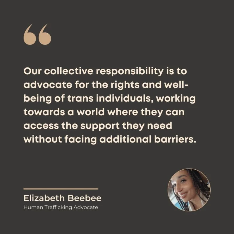 Quote from article written for Rebecca Bender Initiative
