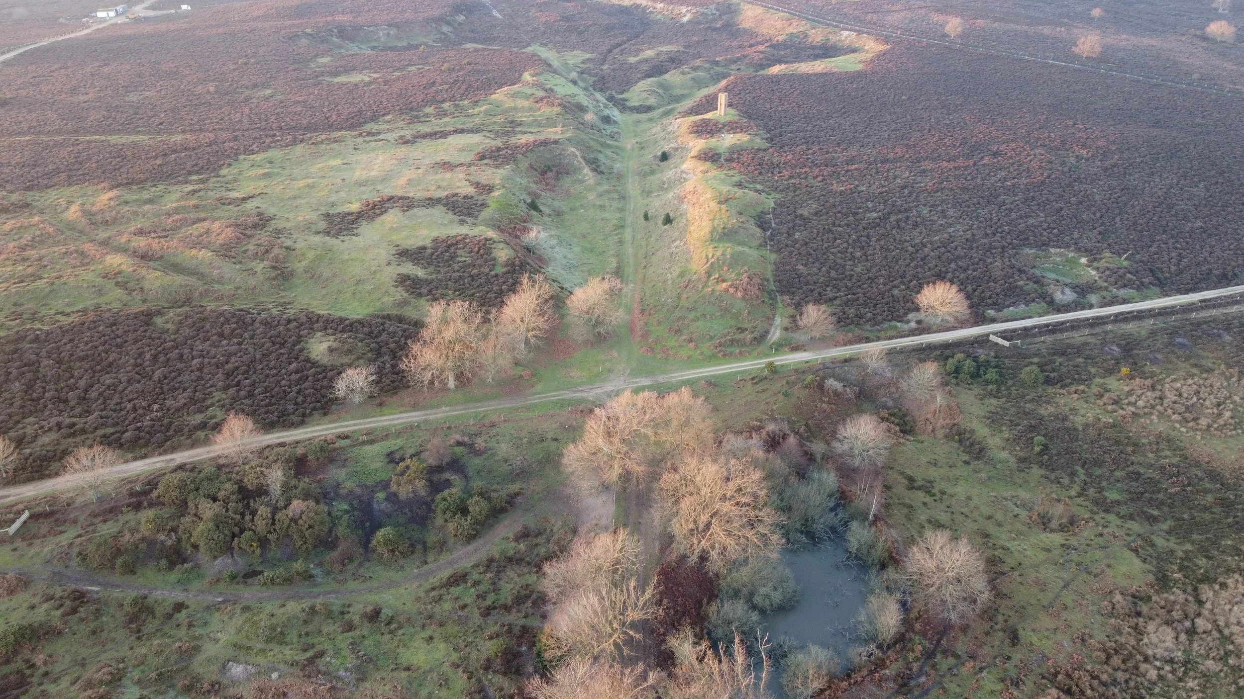 Grimston Warren railway