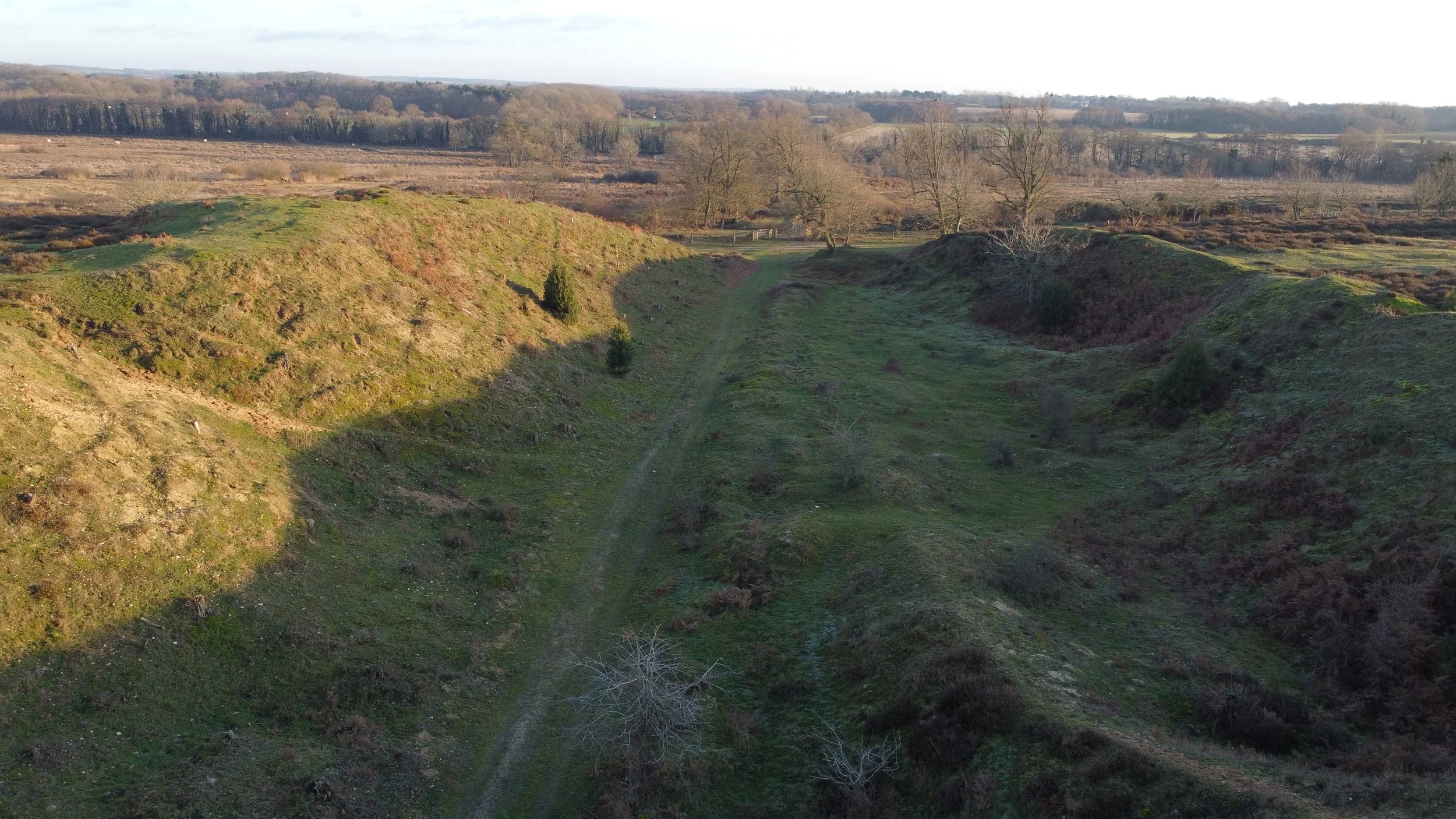 Grimston Warren railway