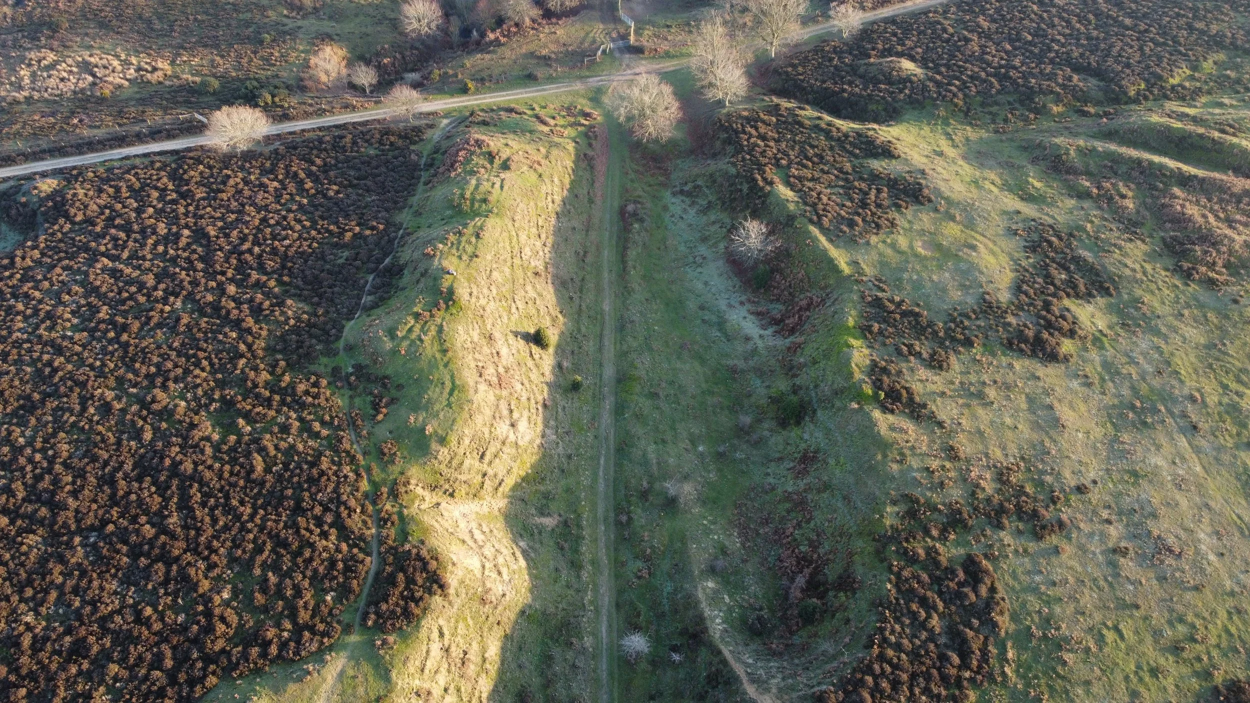 Grimston Warren railway