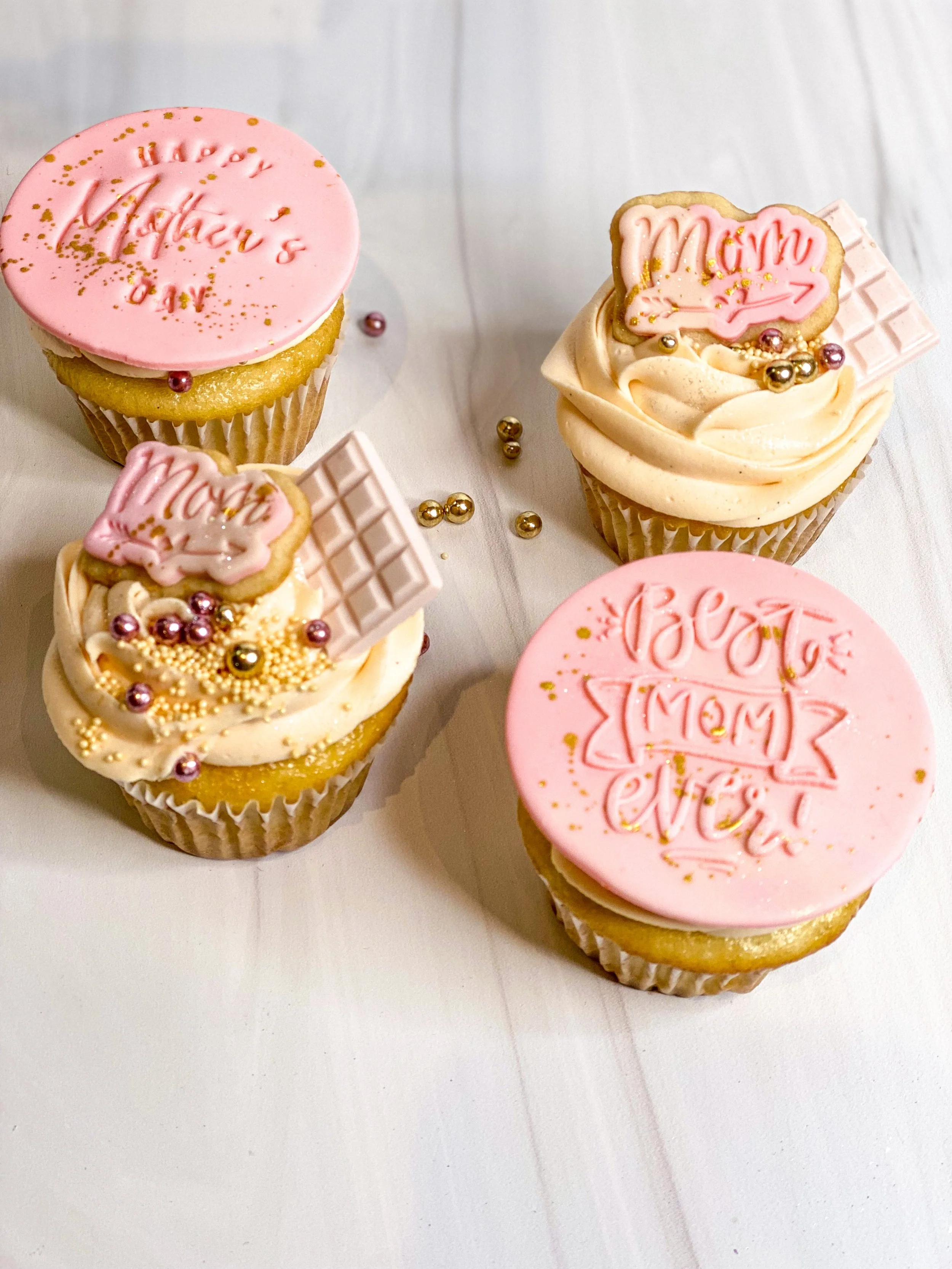 Fondant Cupcake Toppers