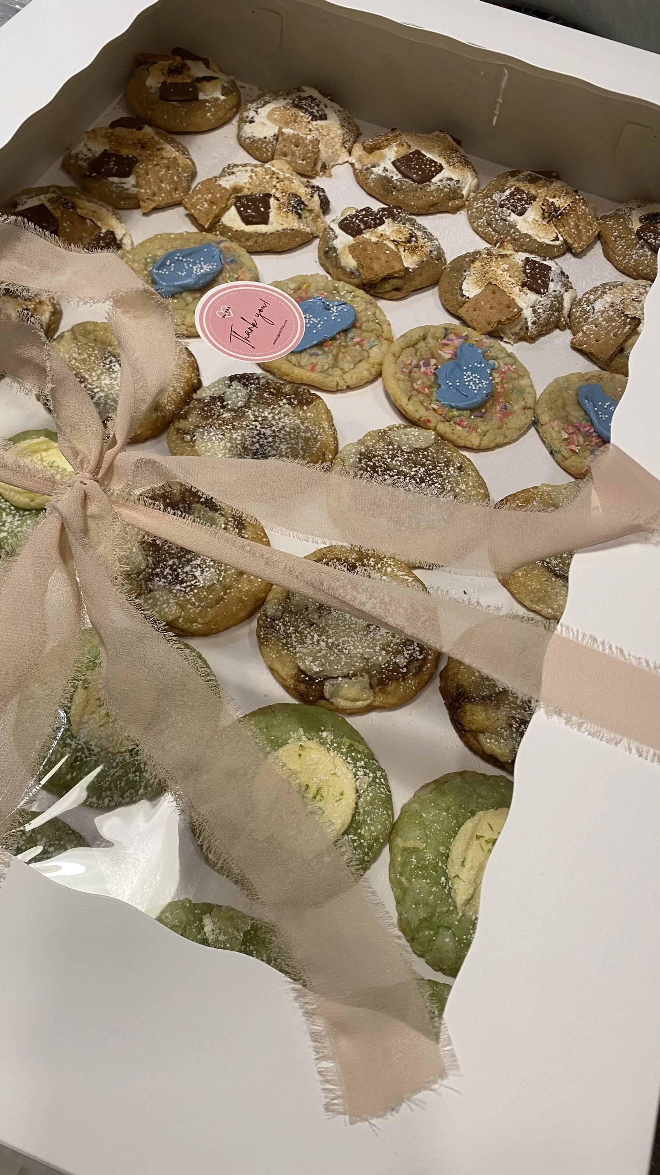 Assorted Cookie Boxes