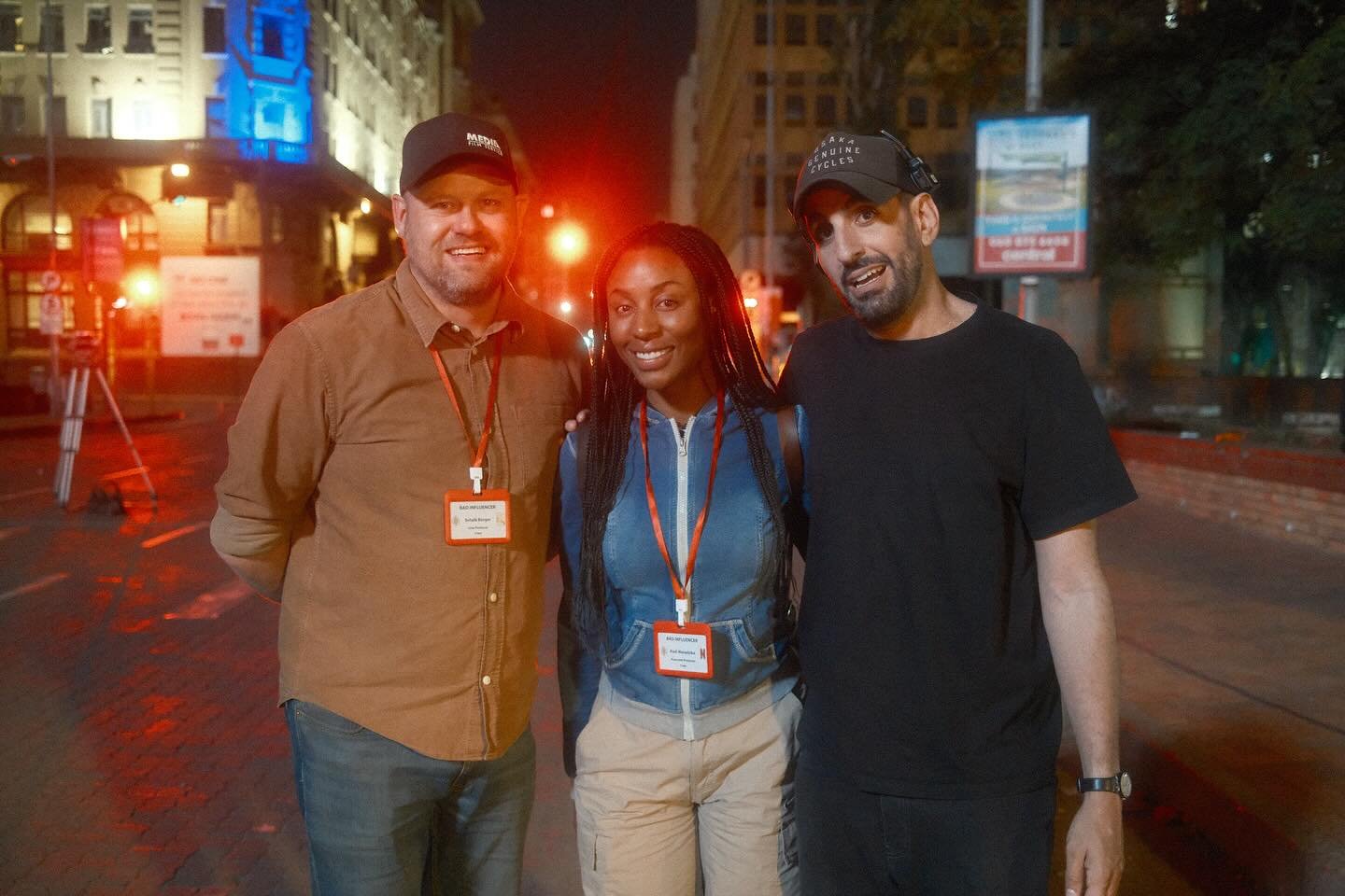 It takes a village. Thanks to the cast and crew of Bad Influencer. 

Here&rsquo;a a glimpse of the behind the scenes moments.
Images by @kreagzy

Bad Influencer Now Streaming on @netflixsa 

Created by @hey_kudisco 
Developed by @lincolngreenmedia 
P