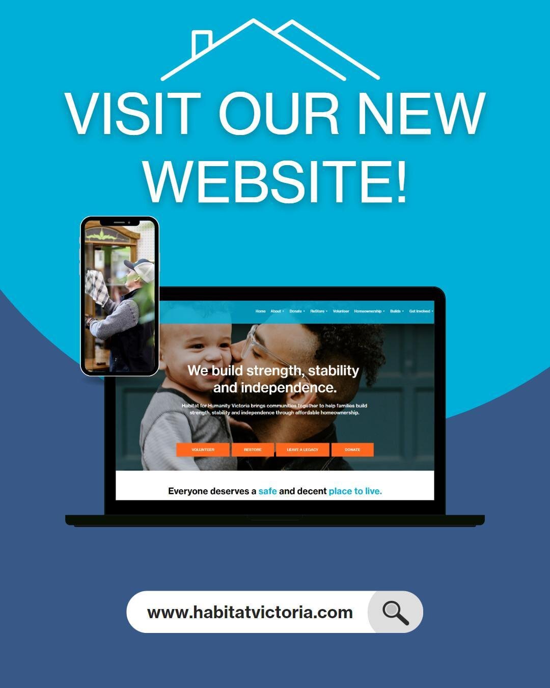 We're excited to share that we have launched our new and improved website! Visit the new habitatvictoria.com - we're sure you will love it just as much as we do 😊 Link in our bio!