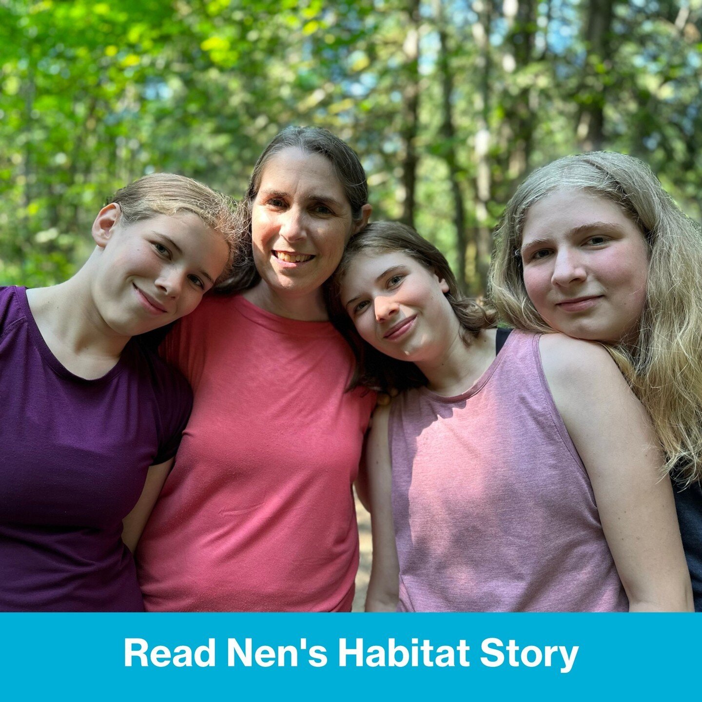 We are delighted to introduce Habitat Victoria's latest partner family, Nen and her three children. 

&ldquo;I am looking forward to having our own space where we can just be a family,&rdquo; says Nen. You can hear relief in the resilient mother of t