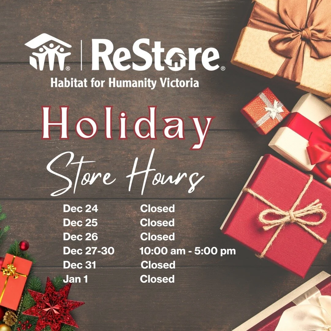 Habitat Victoria ReStore — Habitat for Humanity Victoria