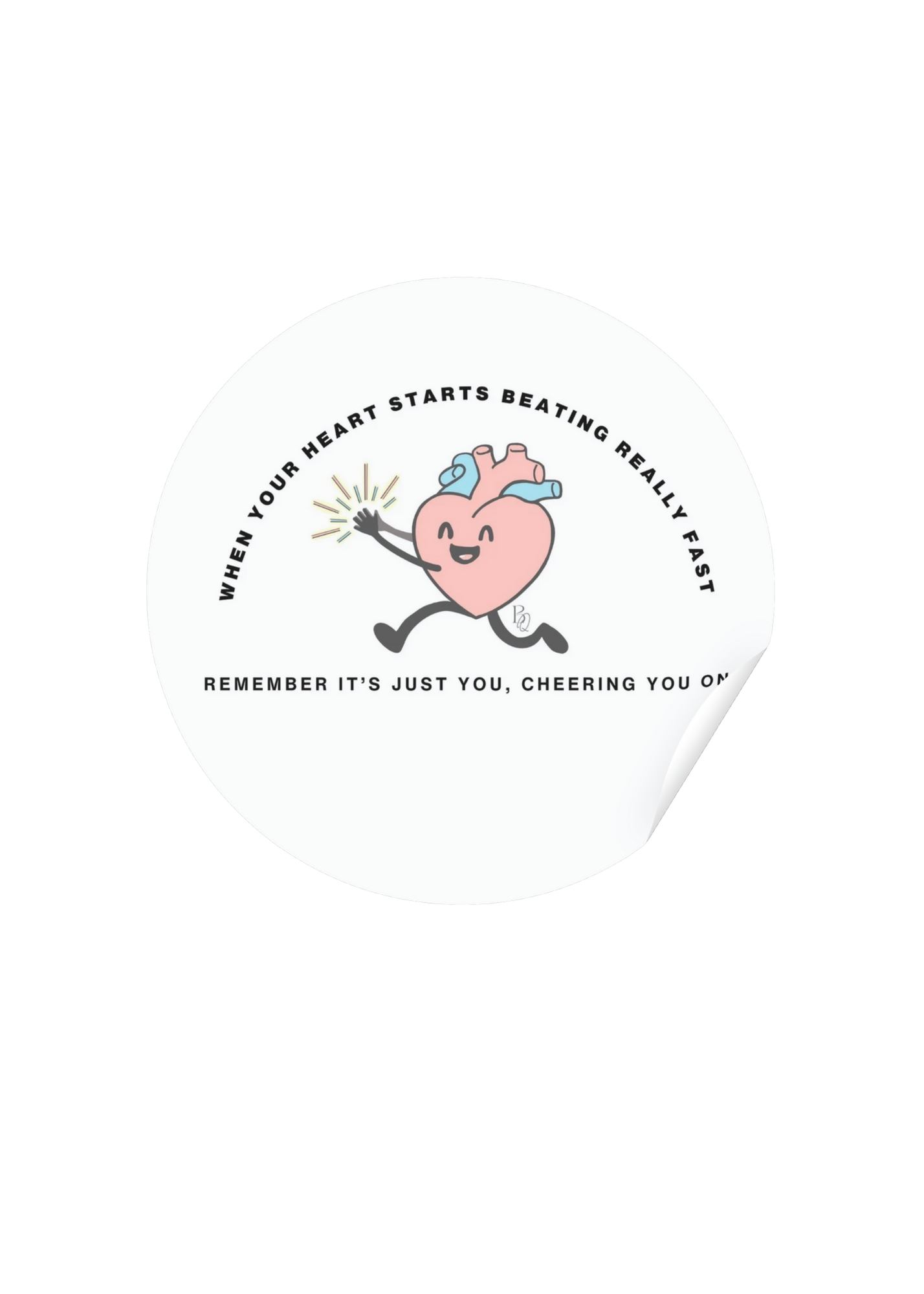 Heart Applauding Sticker