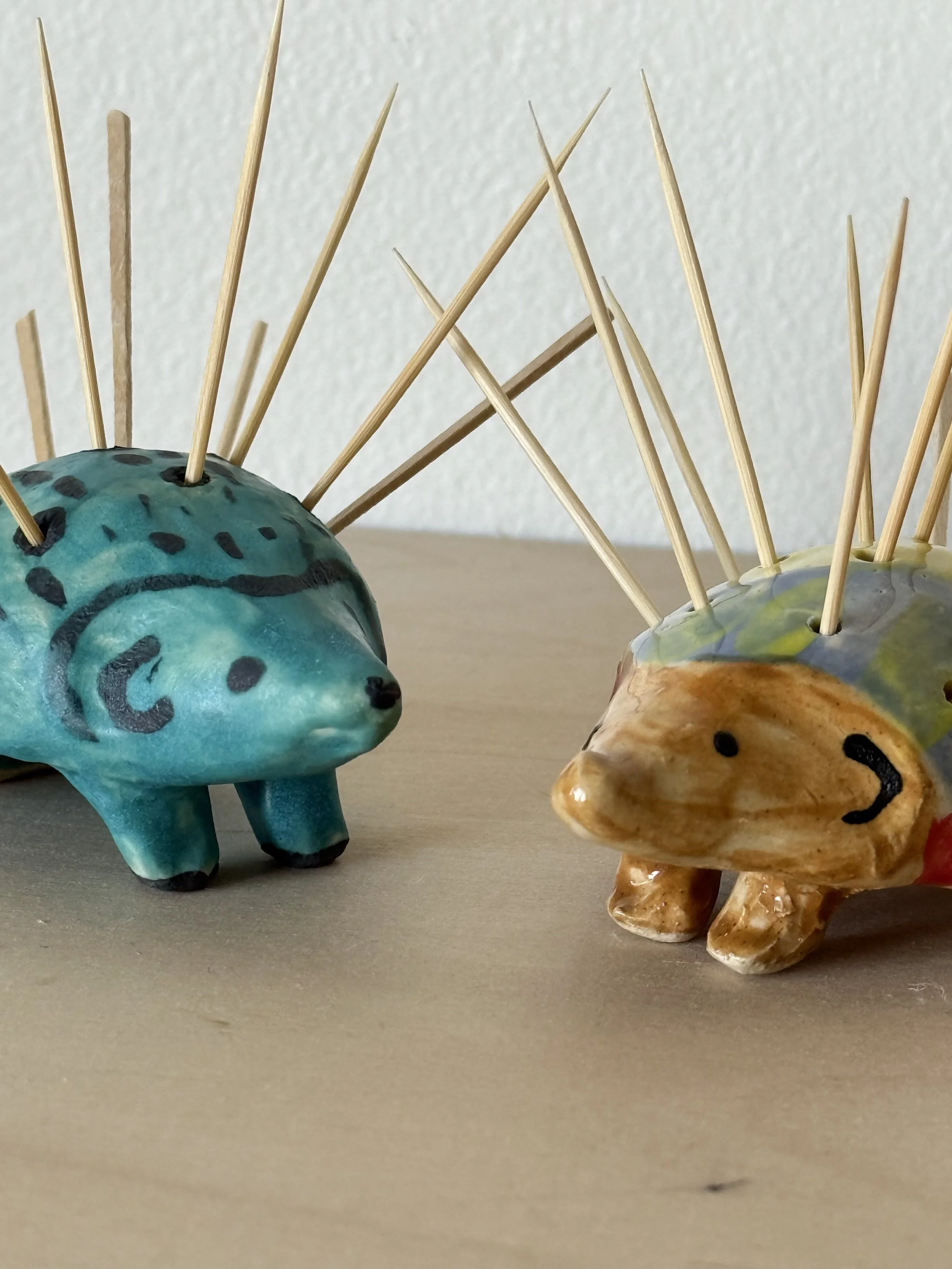 Lucky Hedgehog Toothpick Holder