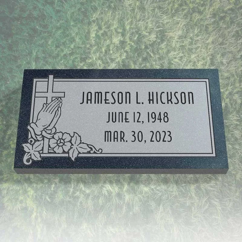 Loving Prayer Flat Grave Marker | EGM-002