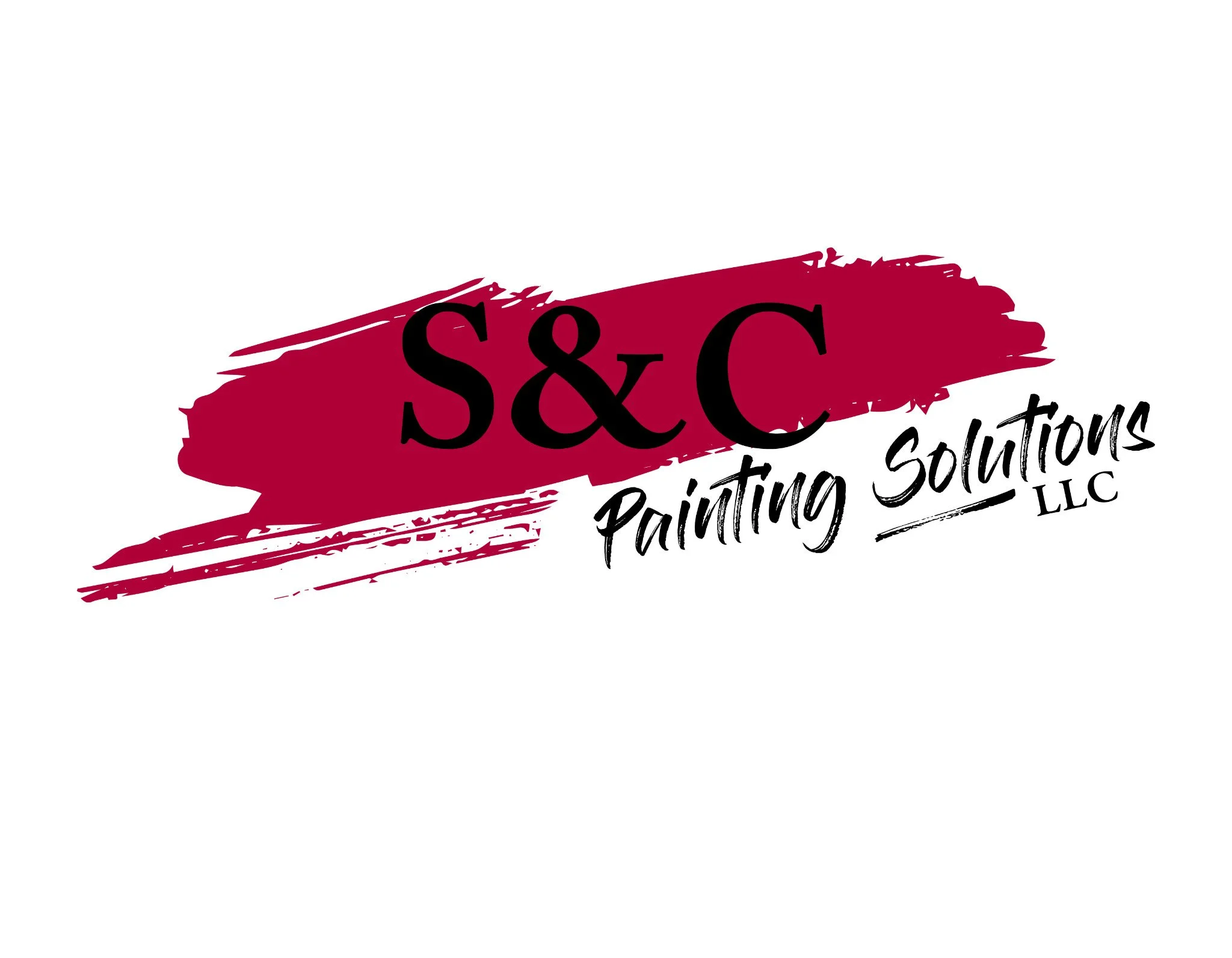 S&C Painting Solutions — logo design