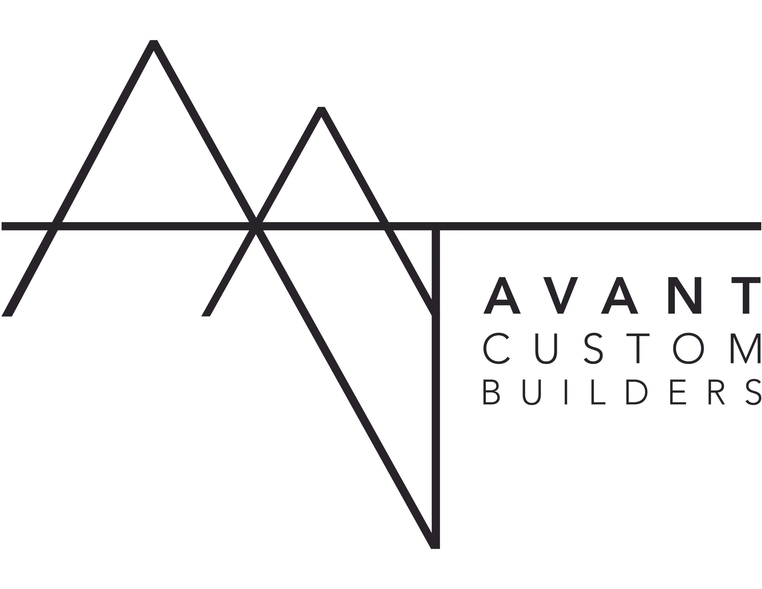Avant Custom Builders — logo design
