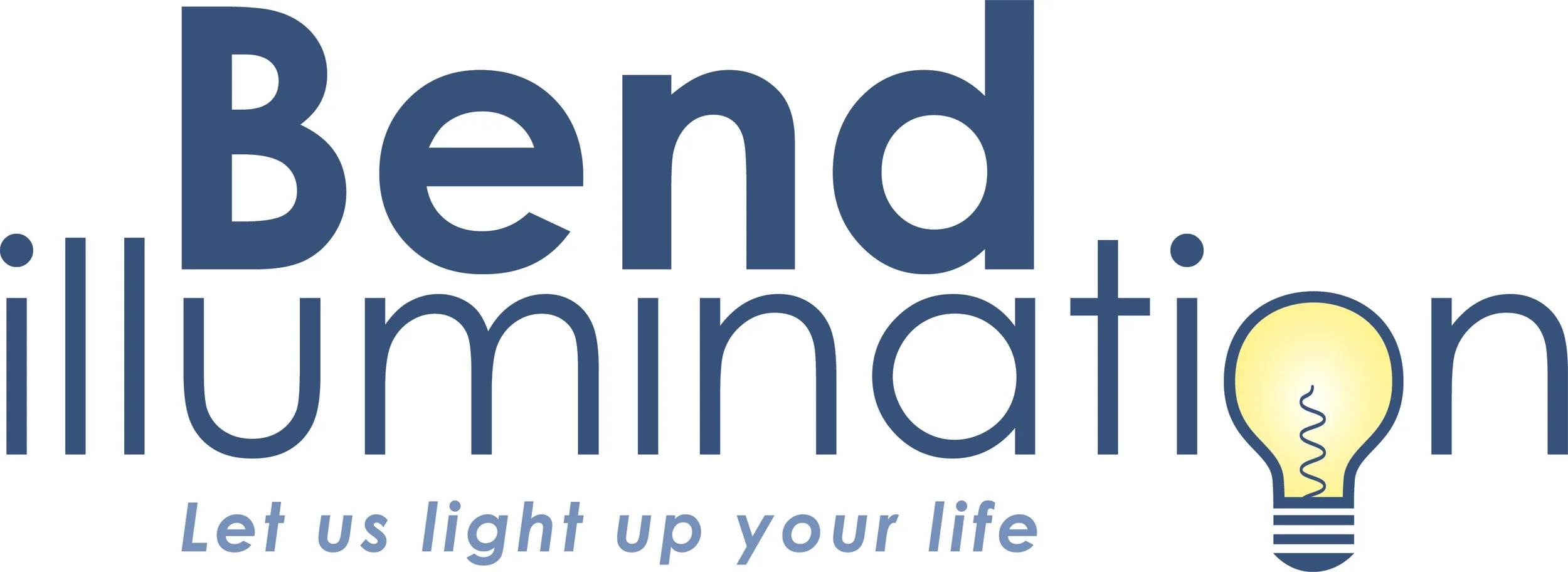 Bend Illumination  — logo design