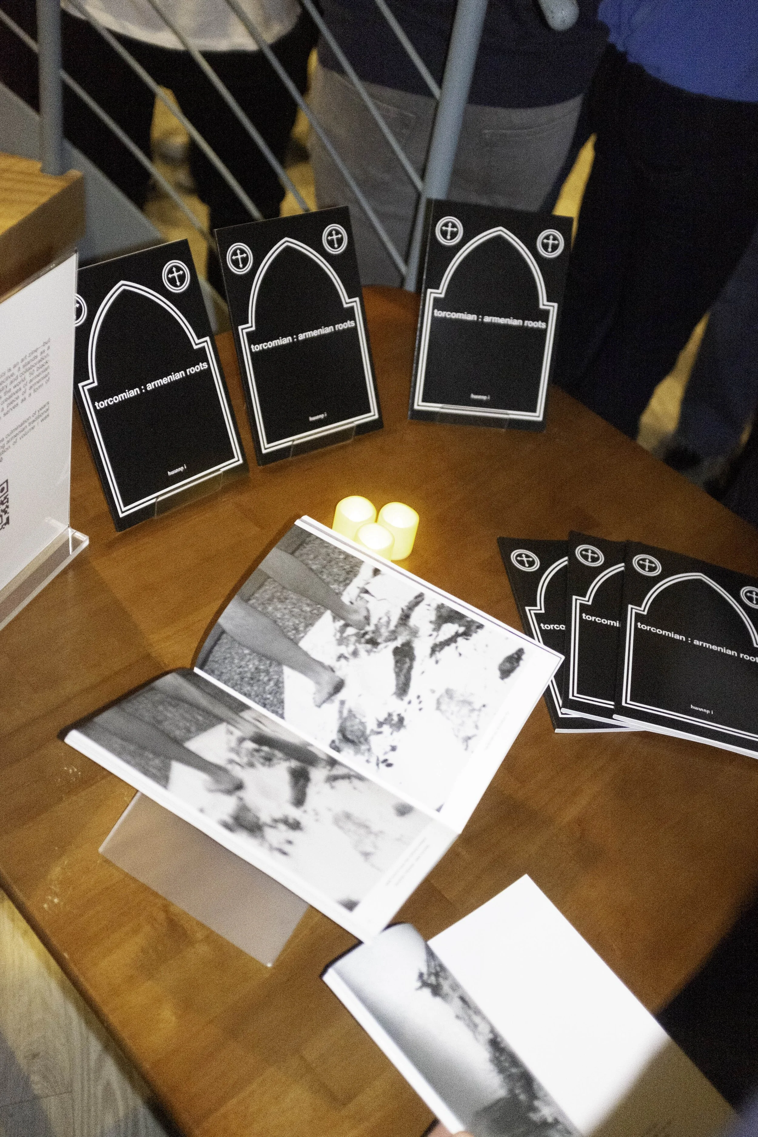 Exhibition for Torcomian : Armenian Roots painting and photography book published by Adam Torcomian in New York City