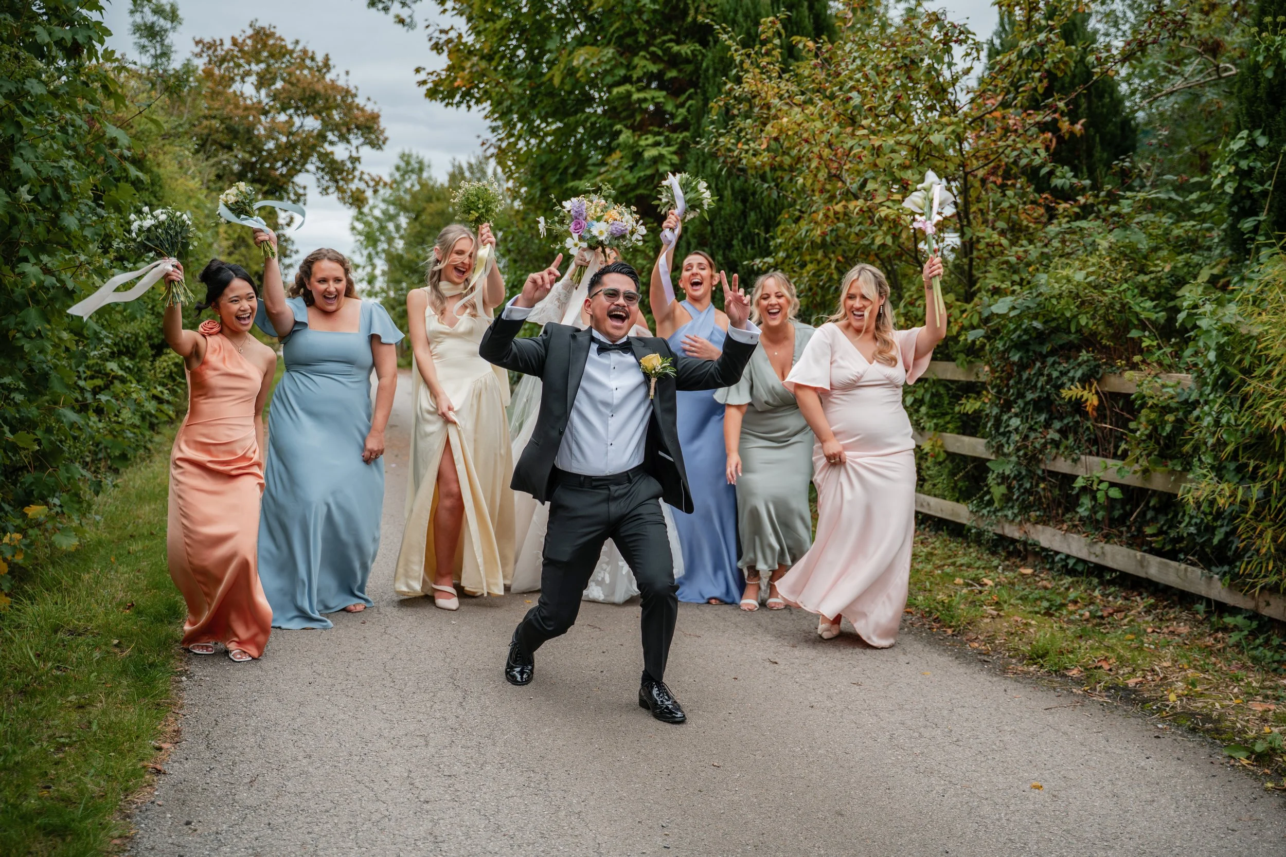 Bridal party group photos_Barn at Morleys Hall 2.jpg