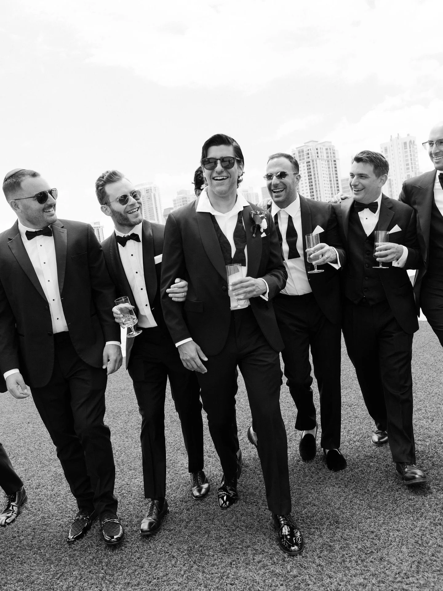 A moment for the groom because.. who doesn&rsquo;t want to look this cool on their wedding day?! 🤎 🥃
.
#groominspiration #groomsmenstyle #vogueweddings #editorialweddingphotography #flweddingphotographer