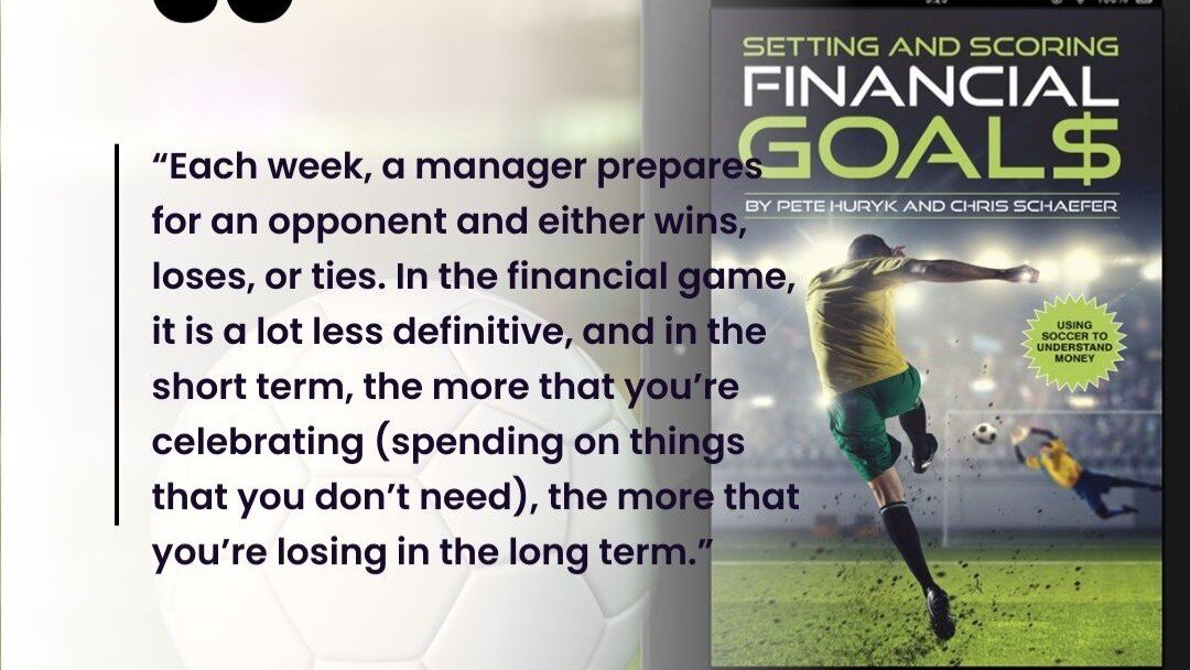 Winning at soccer or finance is not dependent on one brilliant maneuver. It is about consistently making sound decisions about how to move the ball or your money forward. Soccer is a player's game and so is money. 

#soccer #money #finance #football 