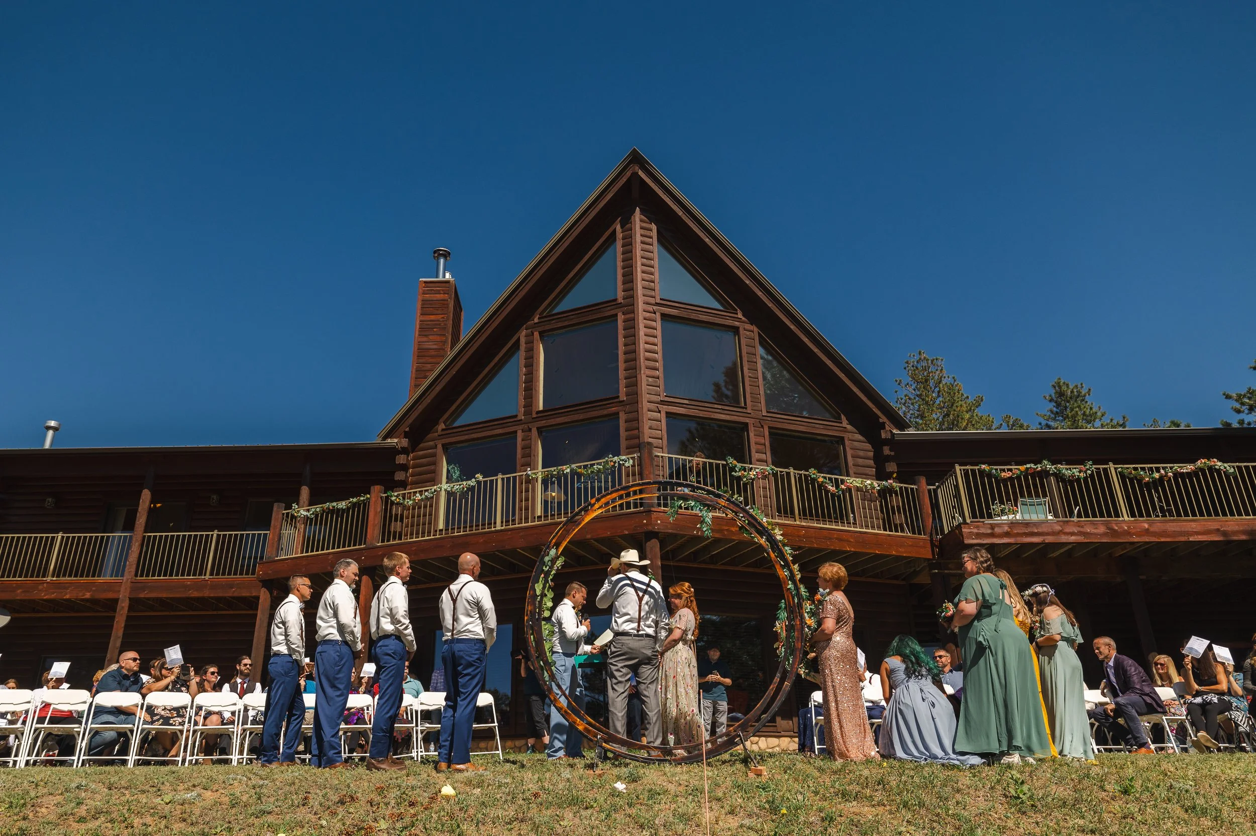 Caitlin &amp; Austin's Fairytale Fall Wedding in the Mountains
