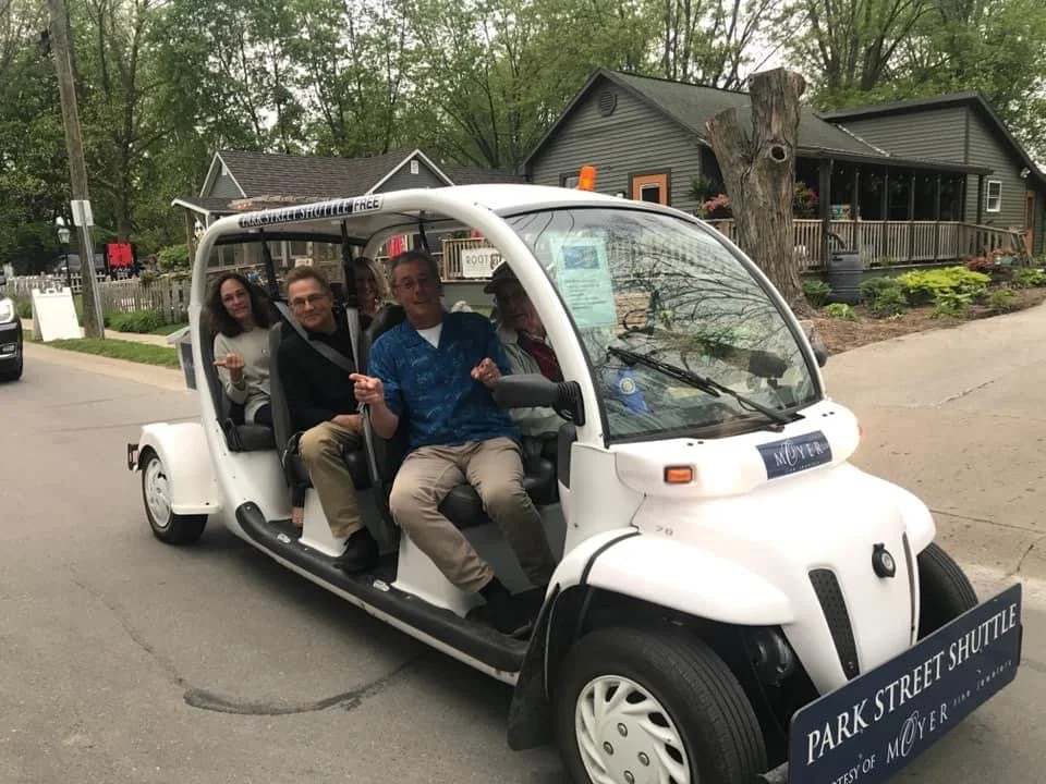 Driving Downtown Shuttle