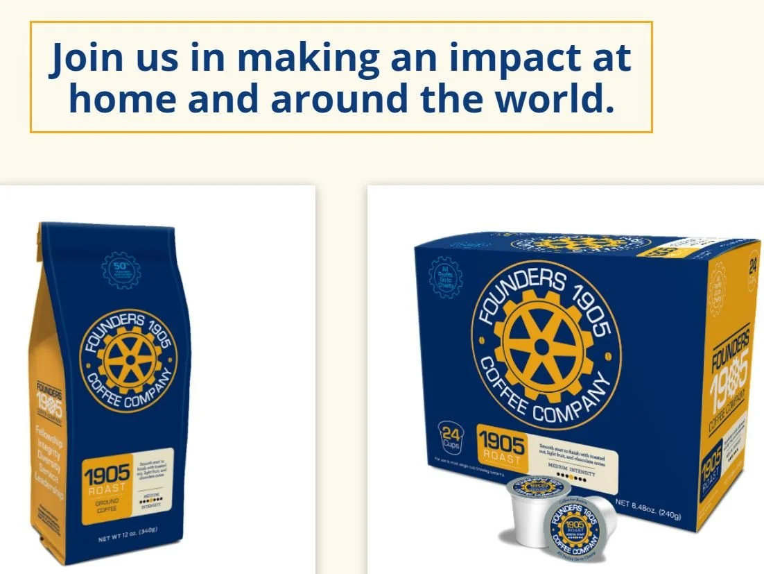 What goes best with #NationalDessertDay ?  #Coffee from your Westfield #Rotary Club!  Help us raise money to support children within #Westfield and around the world!  It's shipped straight to your home or office door - order here:
https://founders190