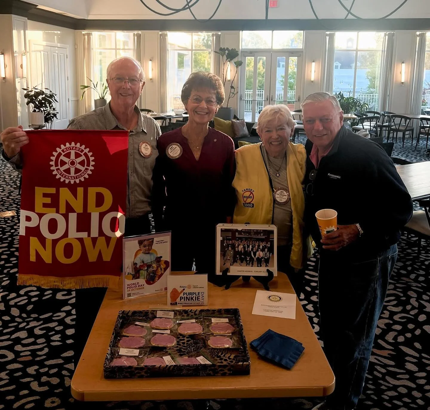 Judy Ford: Rotary&rsquo;s Fight to End Polio

Former Carmel Rotary president and Westfield Rotary founder Judy Ford shared her inspiring story and firsthand connection to Rotary&rsquo;s global polio eradication efforts.

Judy remembers seeing people 