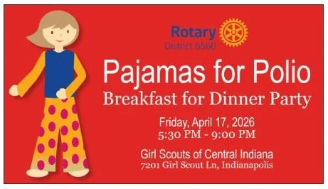 Indiana District 6560 PJ’s for Polio