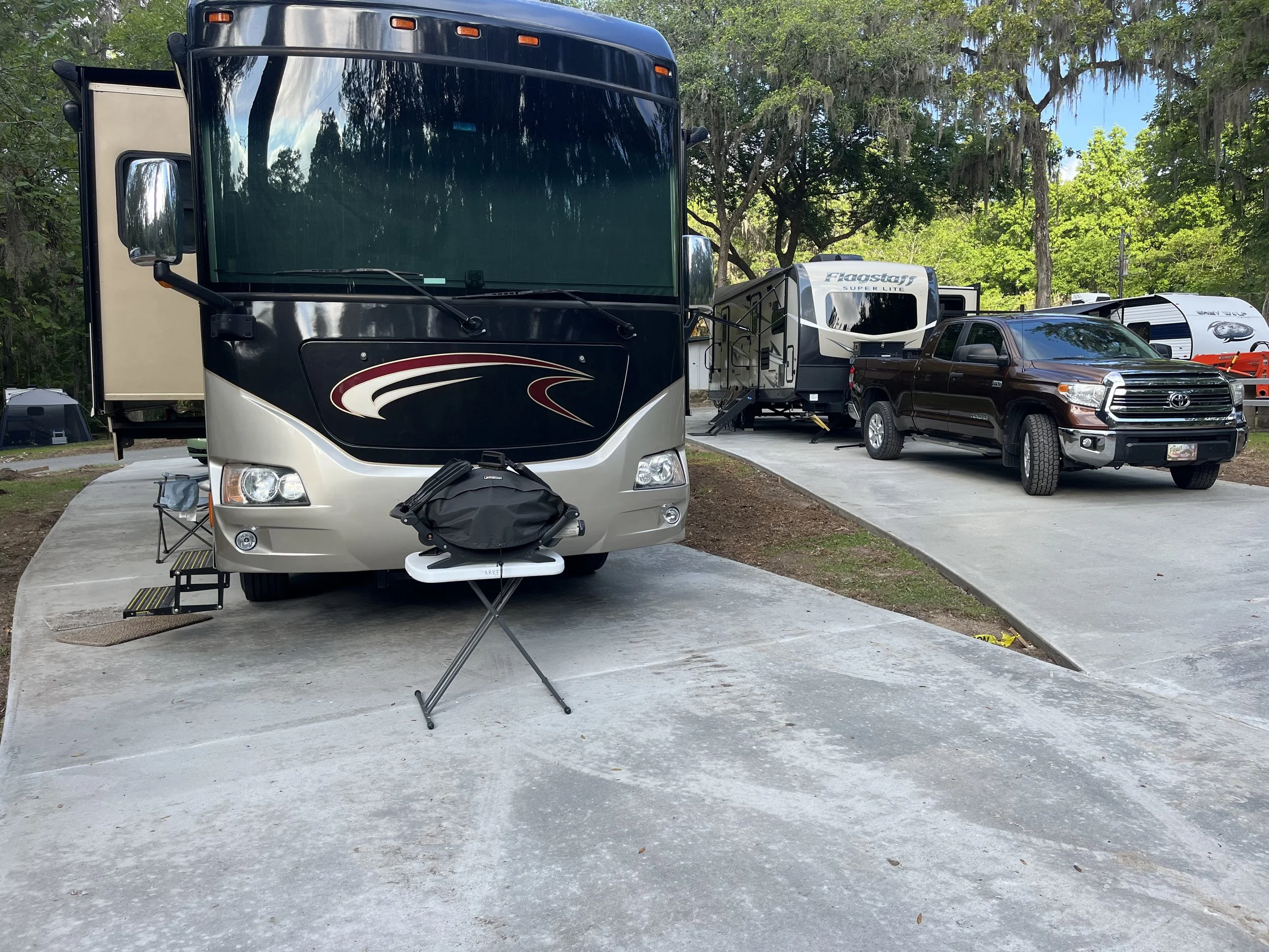 Enjoy our new pull-through sites