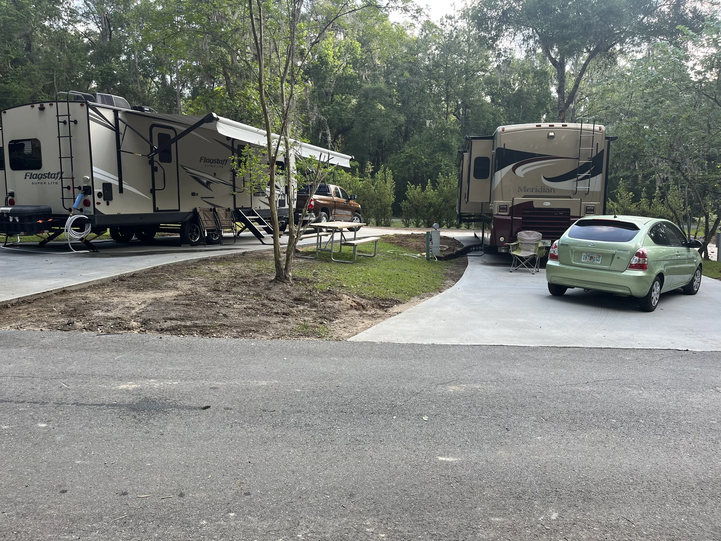 Enjoy our new pull-through sites