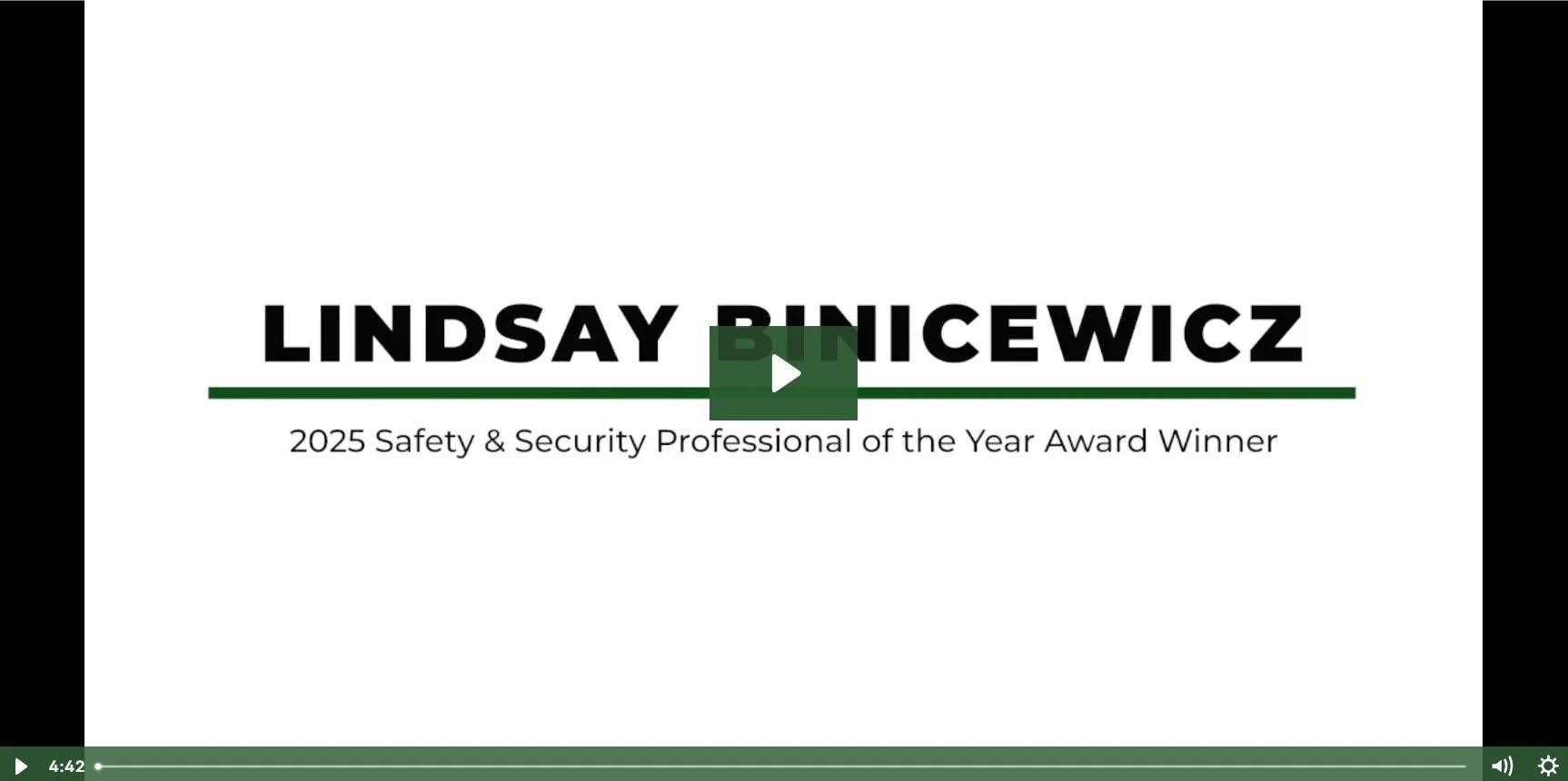 Get to Know the 2025 Safety and Security Professional&nbsp;of the Year Award Winner
