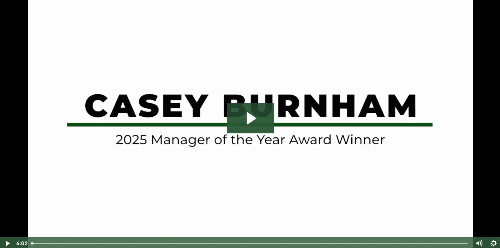 Get to Know the 2025 Manager of the Year Award Winner