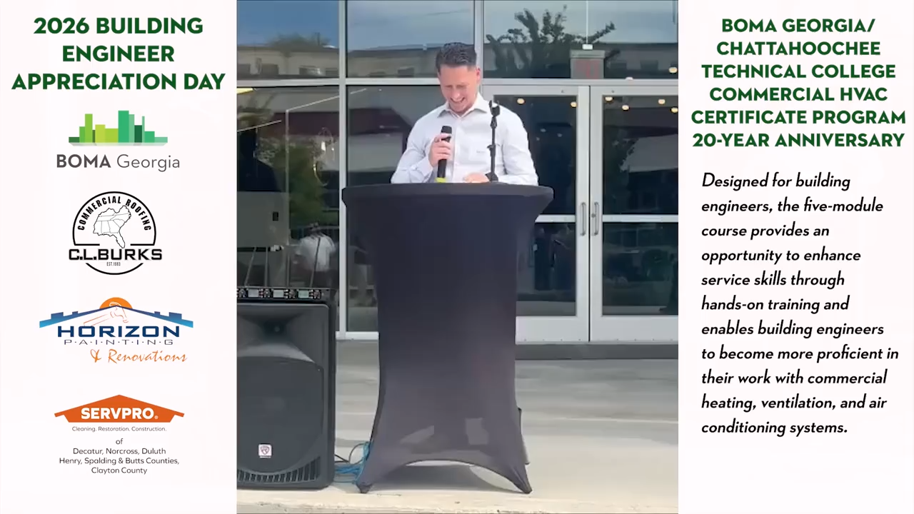 2026 Building Engineer Appreciation Day and 20 Years of the Commercial HVAC Certificate Program