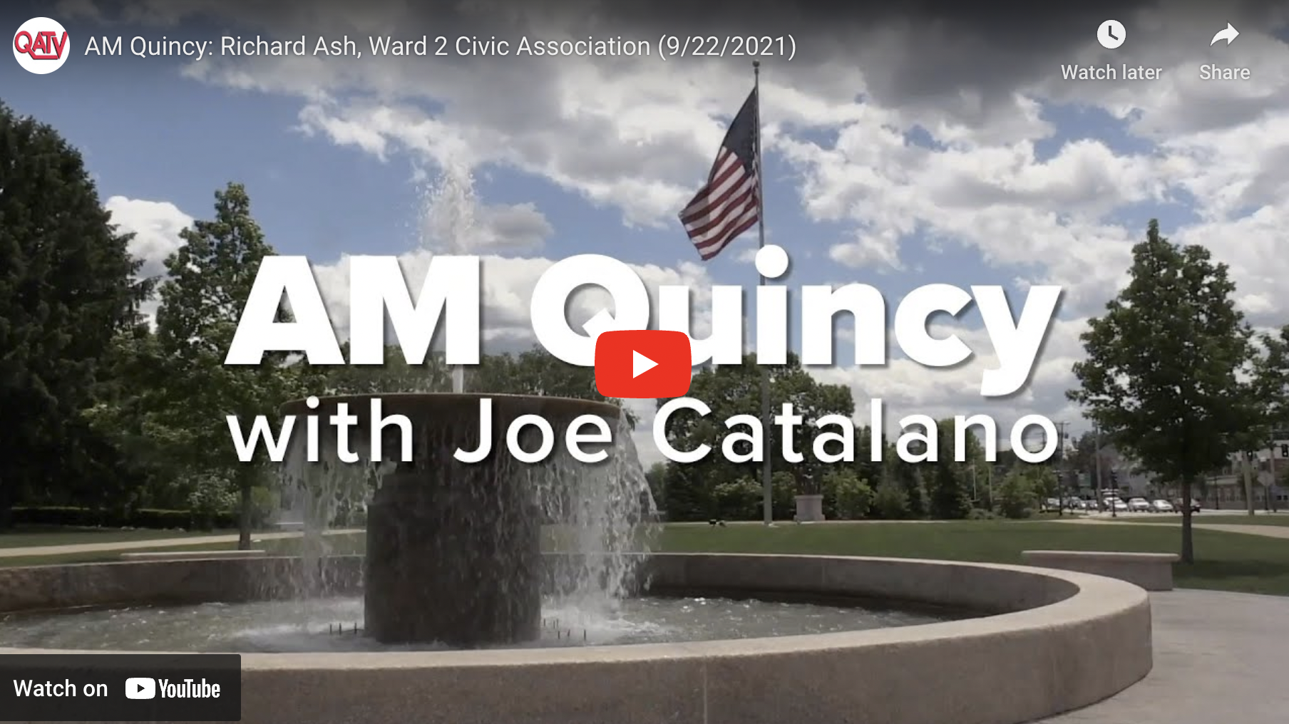 Richard Ash, Ward 2 Civic Association (9/22/2021)