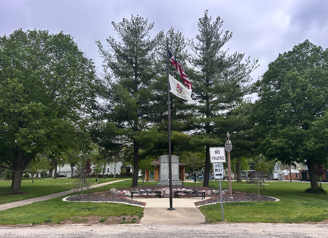 The War Memorial at City Park, Circa April 2026, Source: Nicholas Rynerson