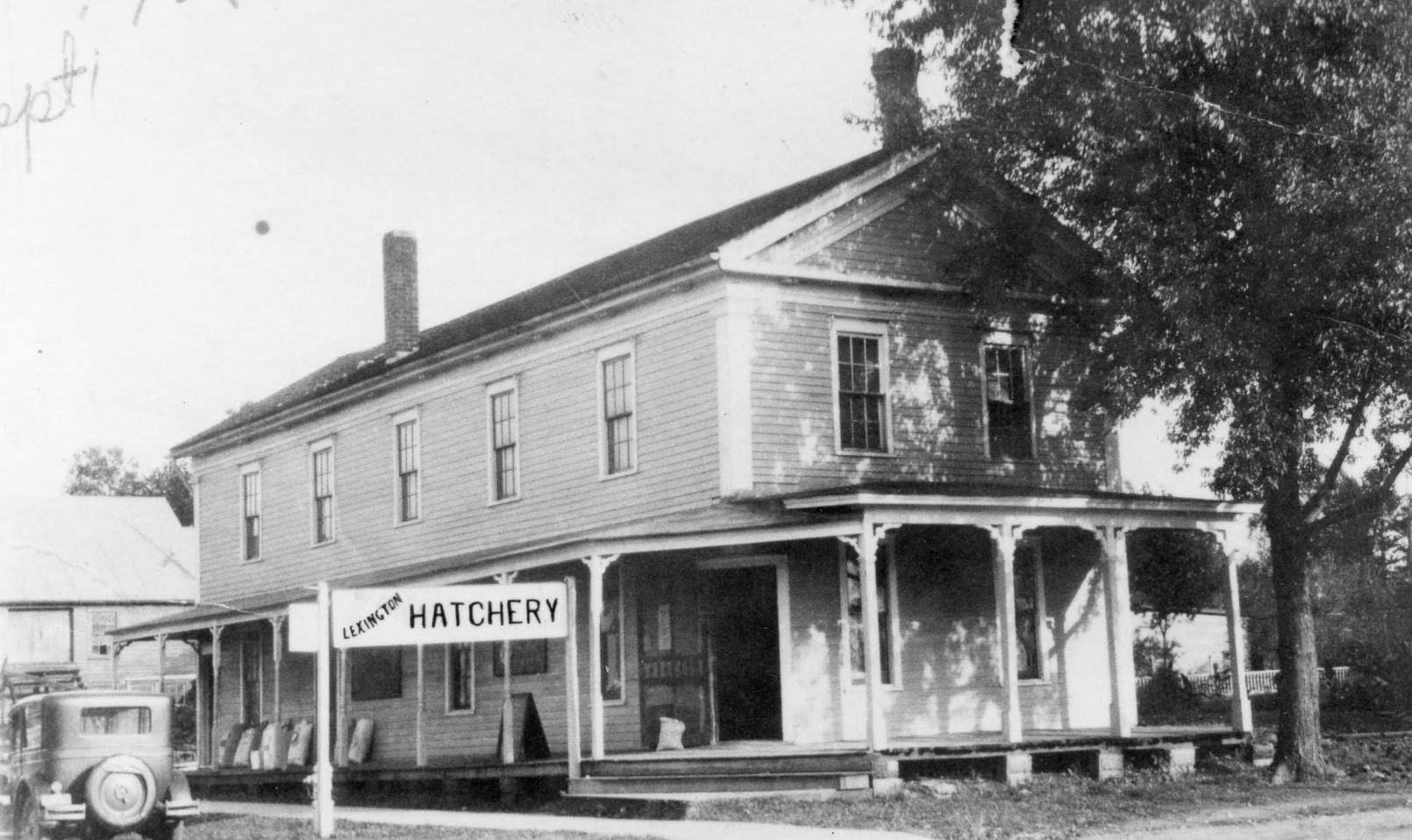 Kent Hotel/Charles Peck Poultry House, Circa 1926, Source: THE FORT