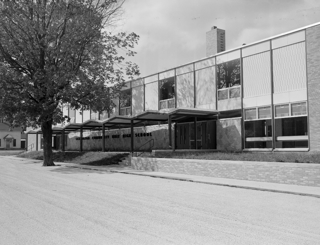 Lexington Community High School, Circa 1961, Source: Elizabeth MacPhail