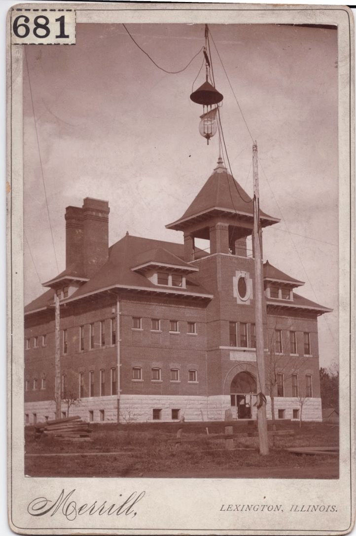 Lexington High School, Circa: Early 1900s, Source: Elizabeth MacPhail
